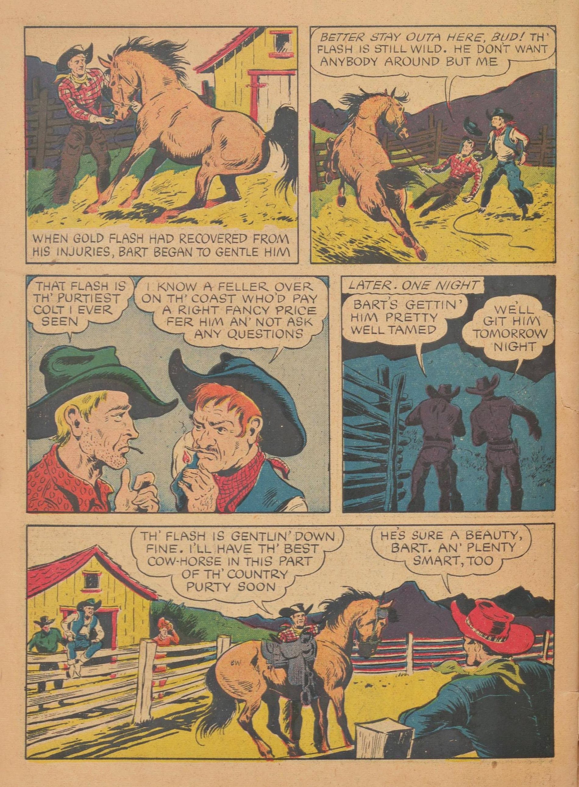 Read online Gene Autry Comics comic -  Issue #6 - 64