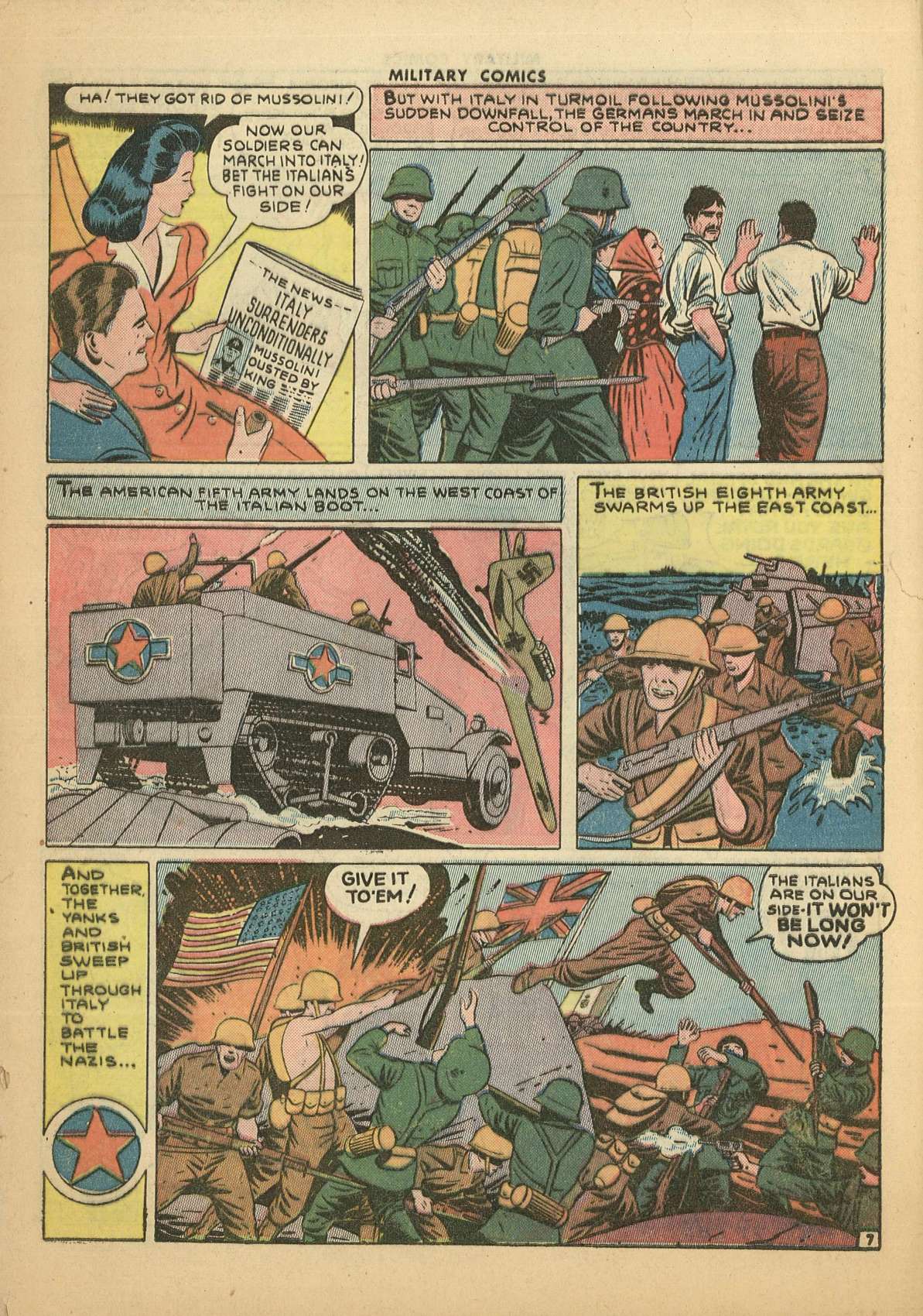 Read online Military Comics comic -  Issue #28 - 58