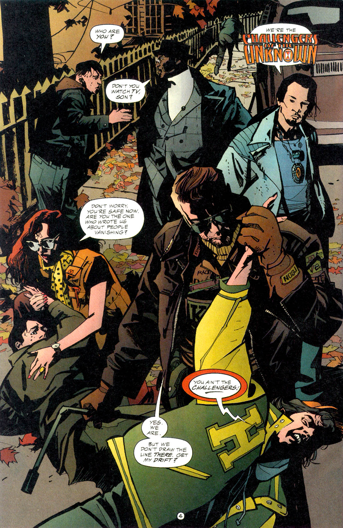 Read online Challengers of the Unknown (1997) comic -  Issue #1 - 6