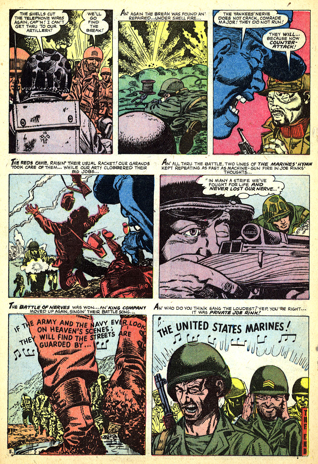 Read online Marines in Action comic -  Issue #14 - 20