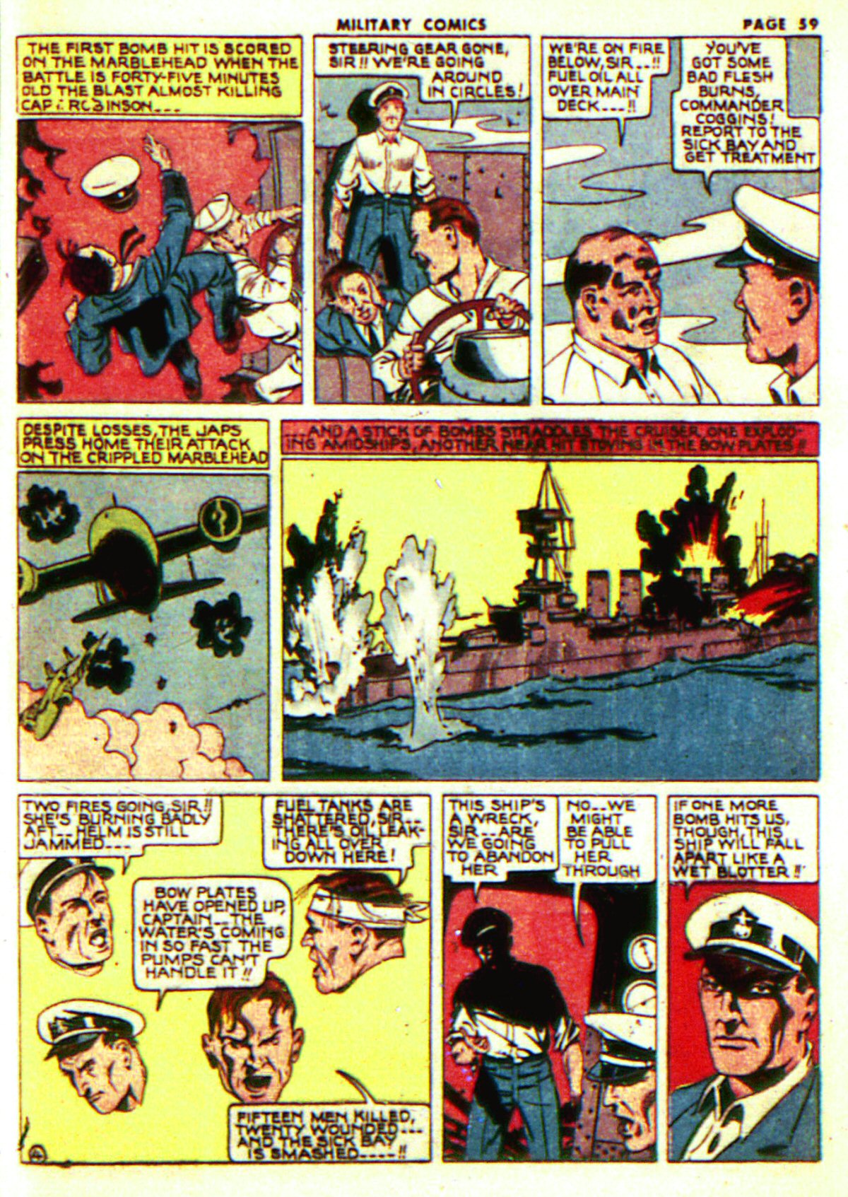 Read online Military Comics comic -  Issue #12 - 61