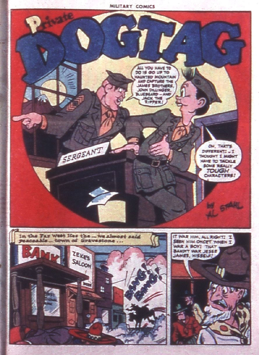 Read online Military Comics comic -  Issue #39 - 31