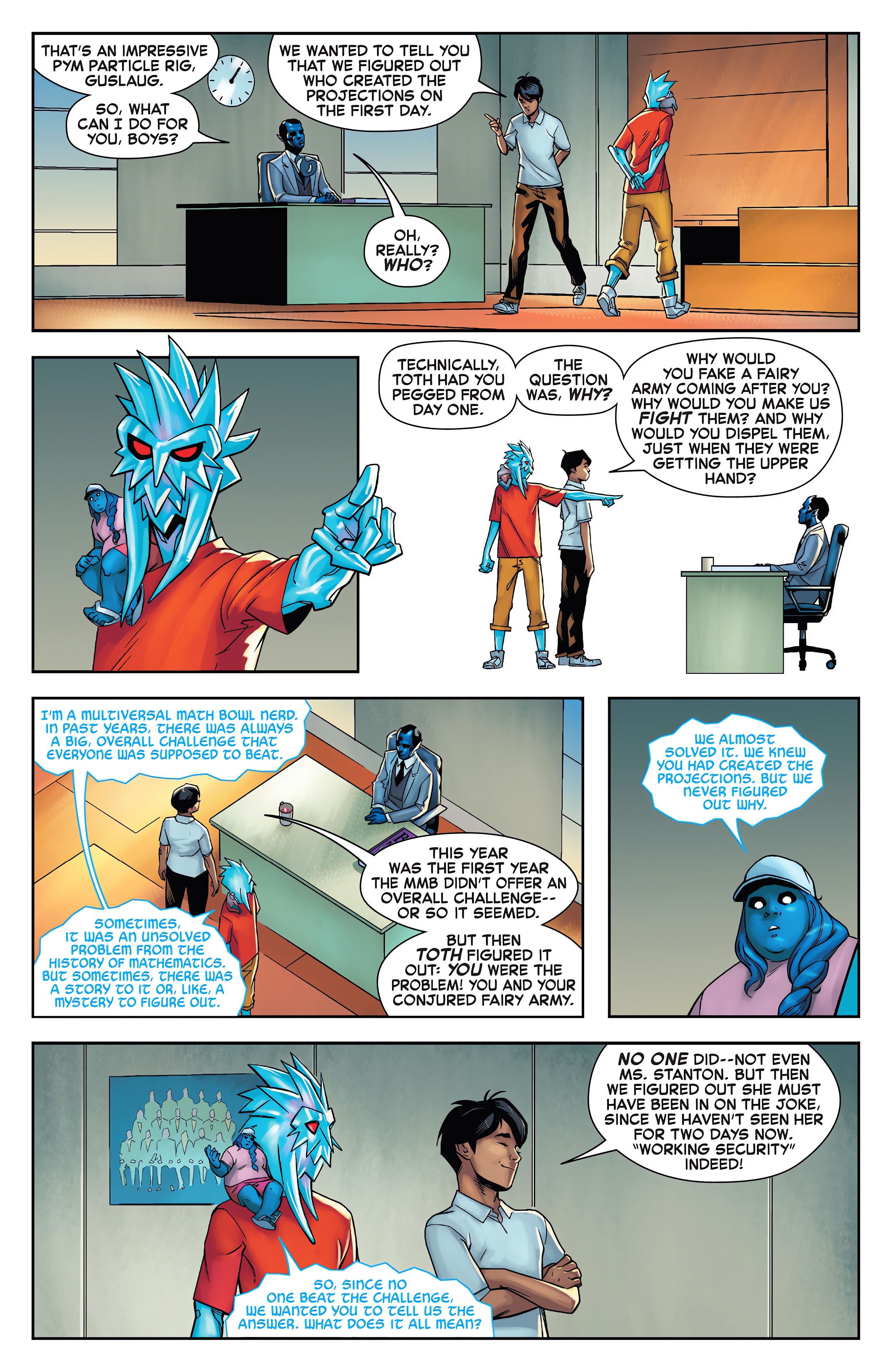 Read online Strange Academy: Miles Morales comic -  Issue #1 - 22
