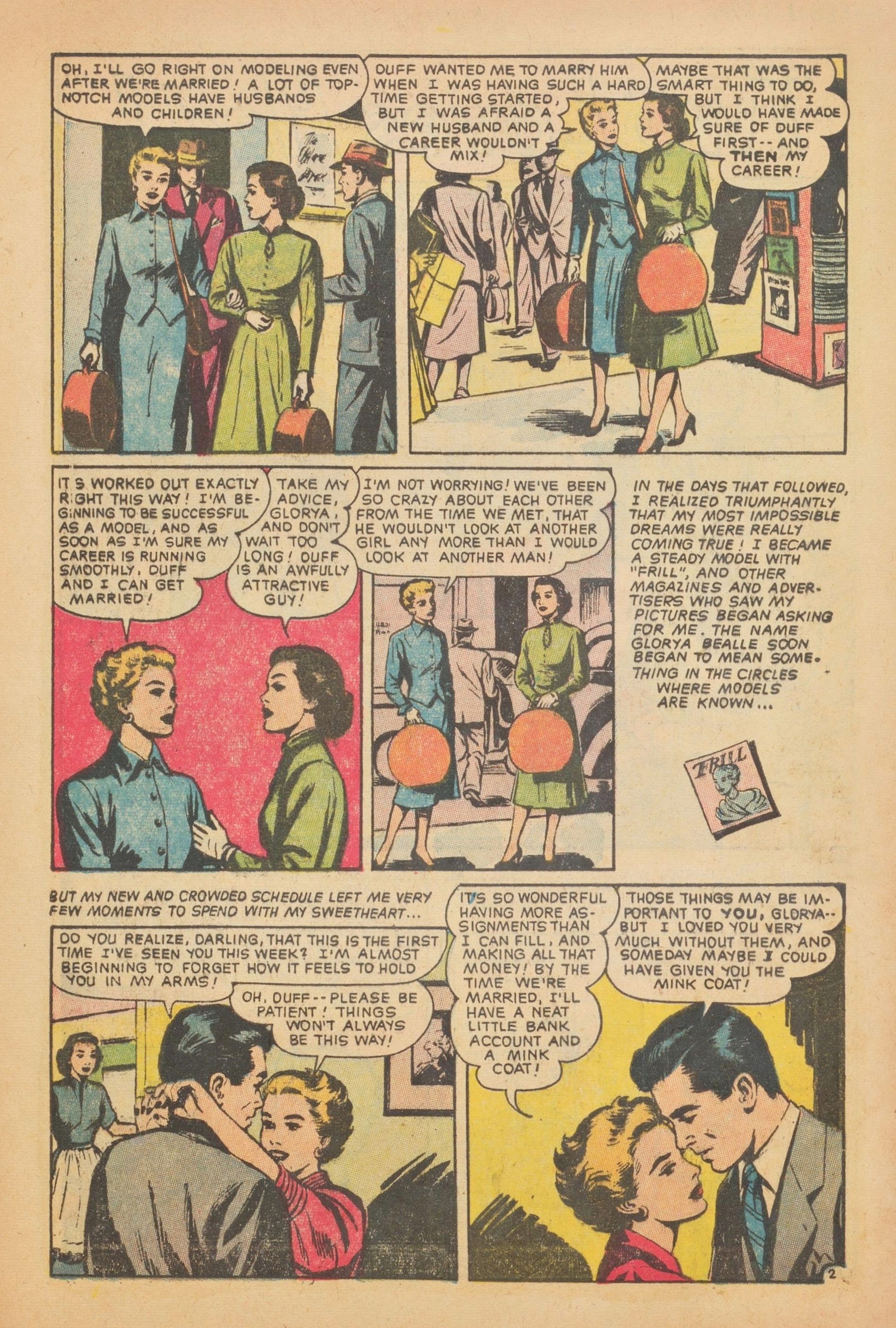 Read online Glamorous Romances comic -  Issue #88 - 4