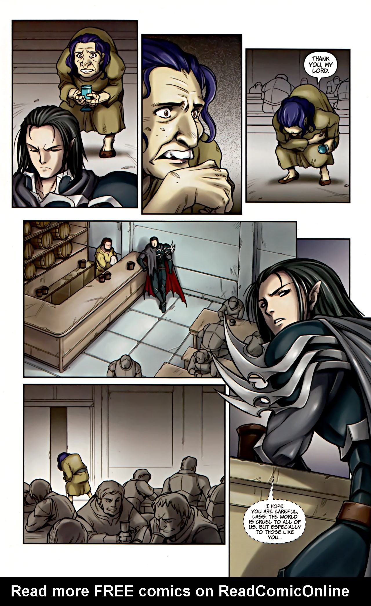Read online Lords of Avalon: Knight of Darkness comic -  Issue #1 - 13