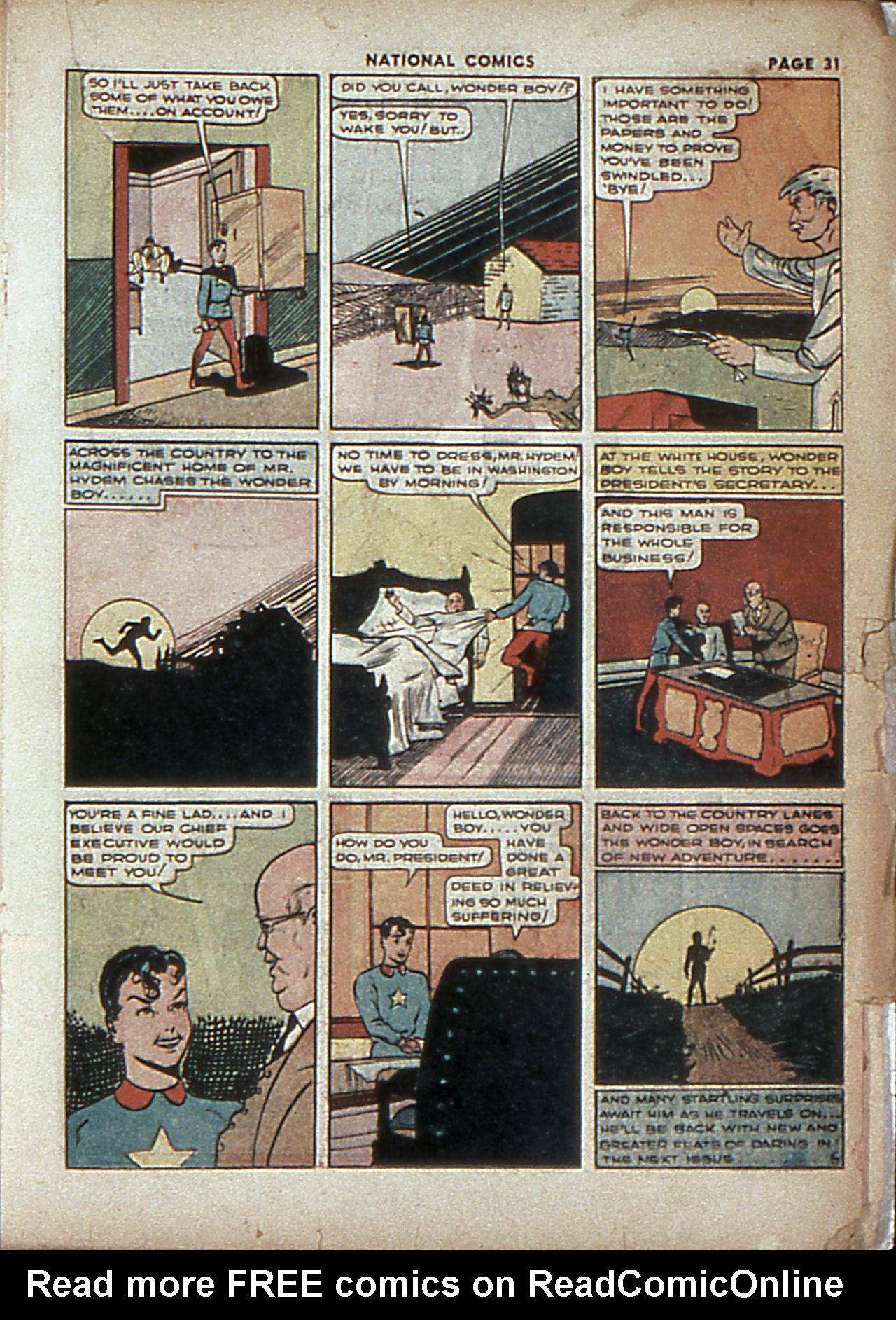 Read online National Comics comic -  Issue #5 - 34