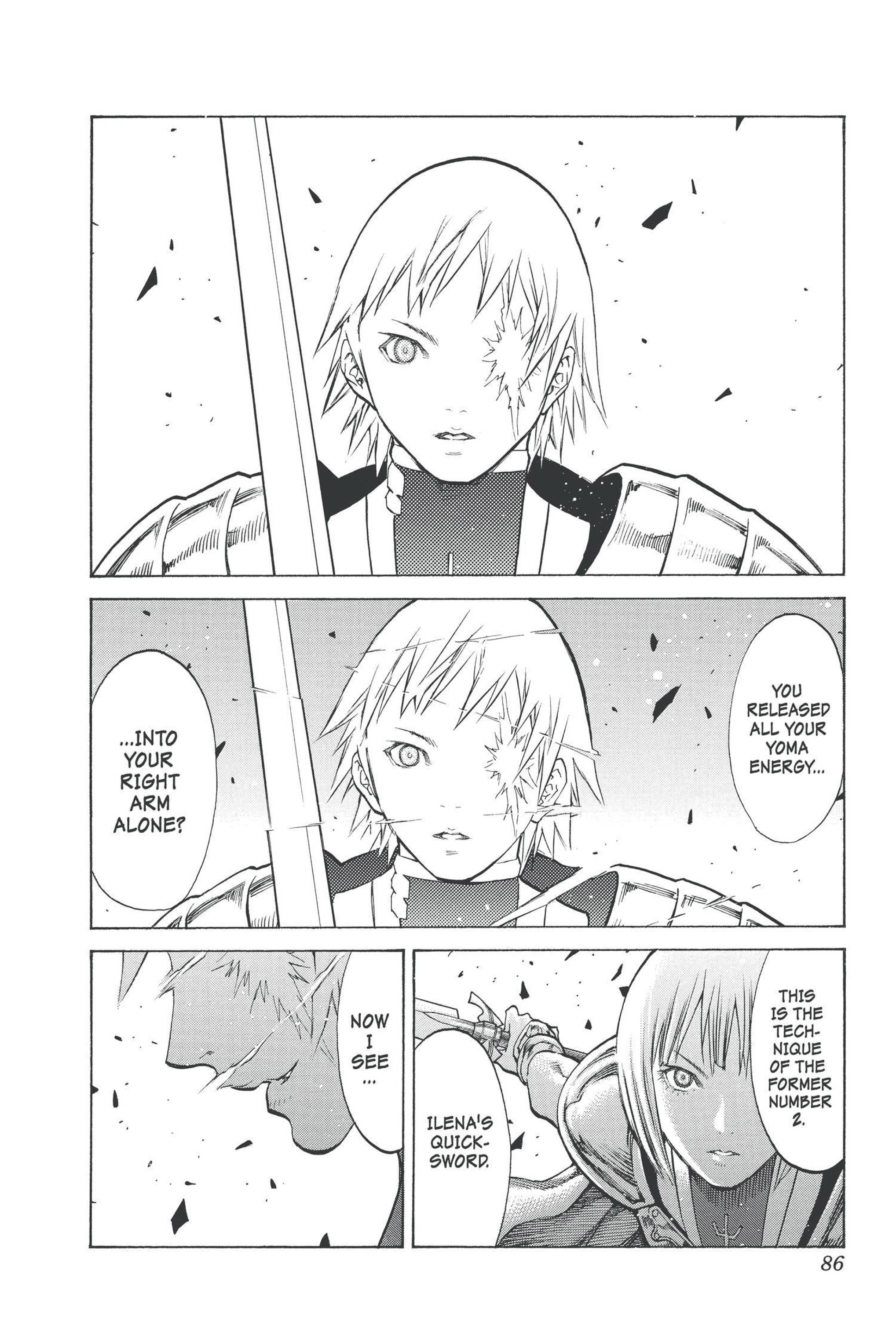 Read online Claymore comic -  Issue #17 - 81