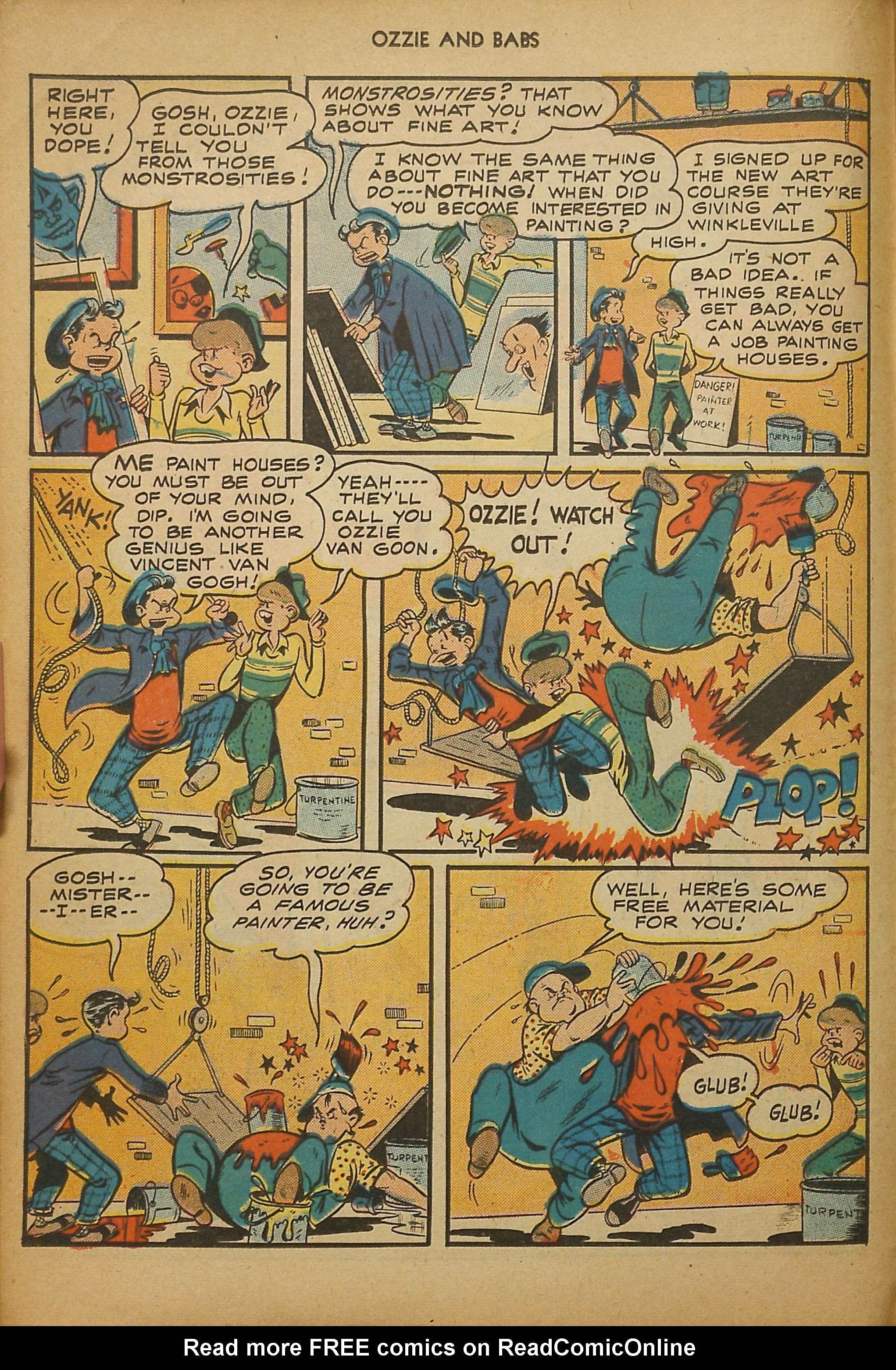 Read online Ozzie And Babs comic -  Issue #3 - 14