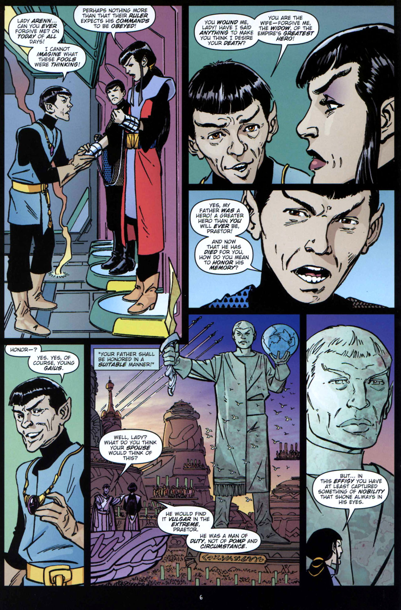 Read online Star Trek: Romulans - The Hollow Crown comic -  Issue #1 - 7