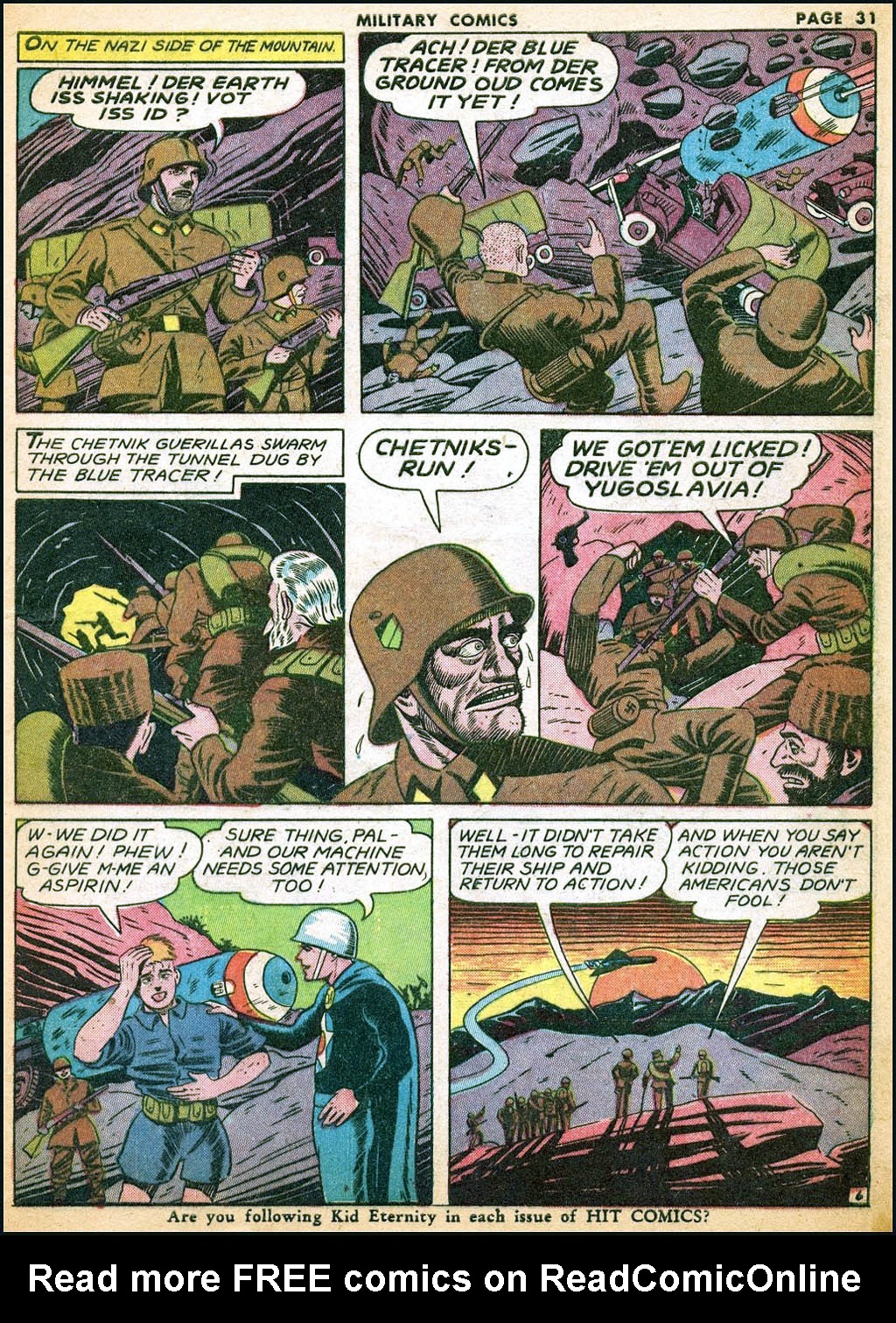 Read online Military Comics comic -  Issue #14 - 33