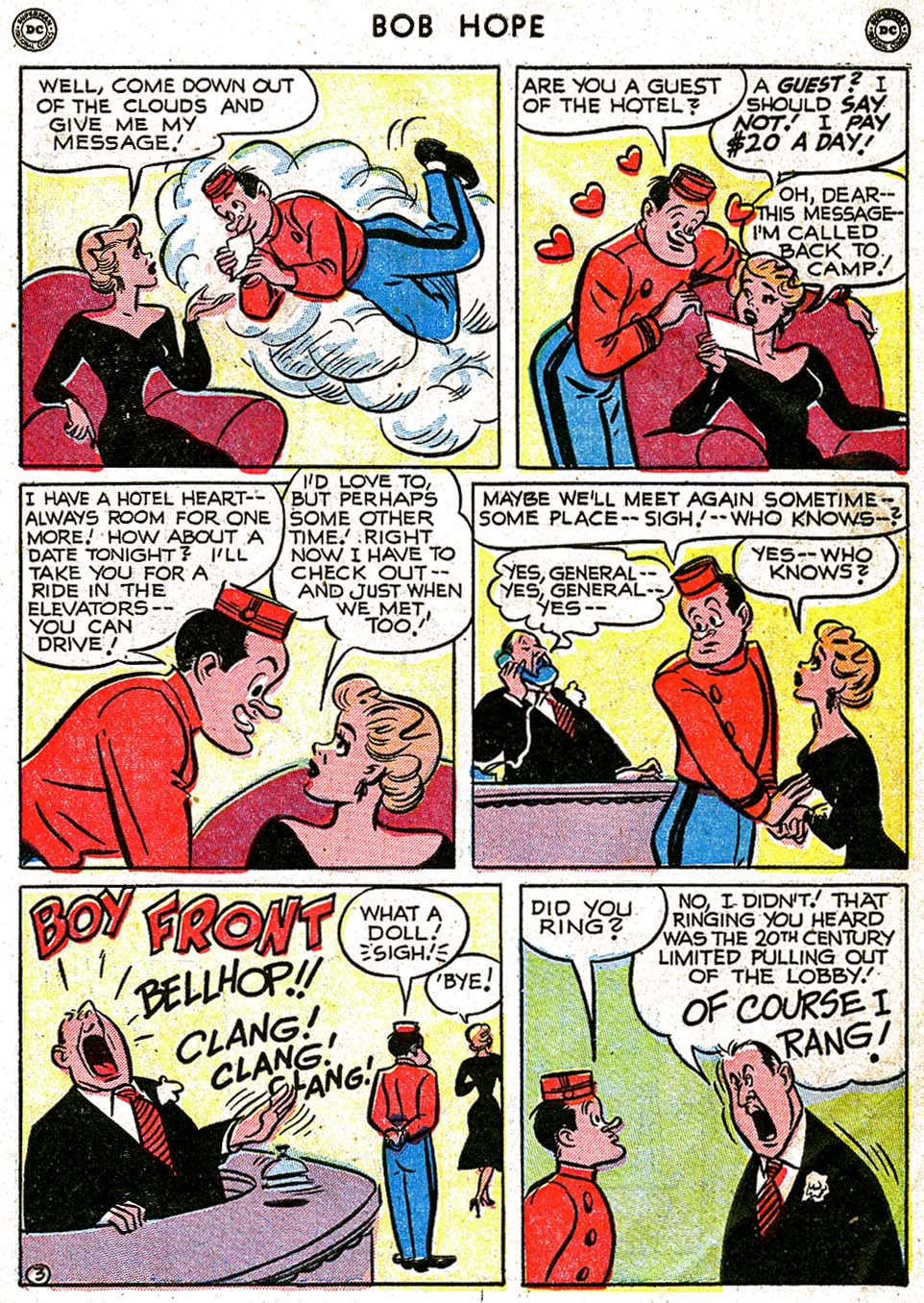 Read online The Adventures of Bob Hope comic -  Issue #8 - 5