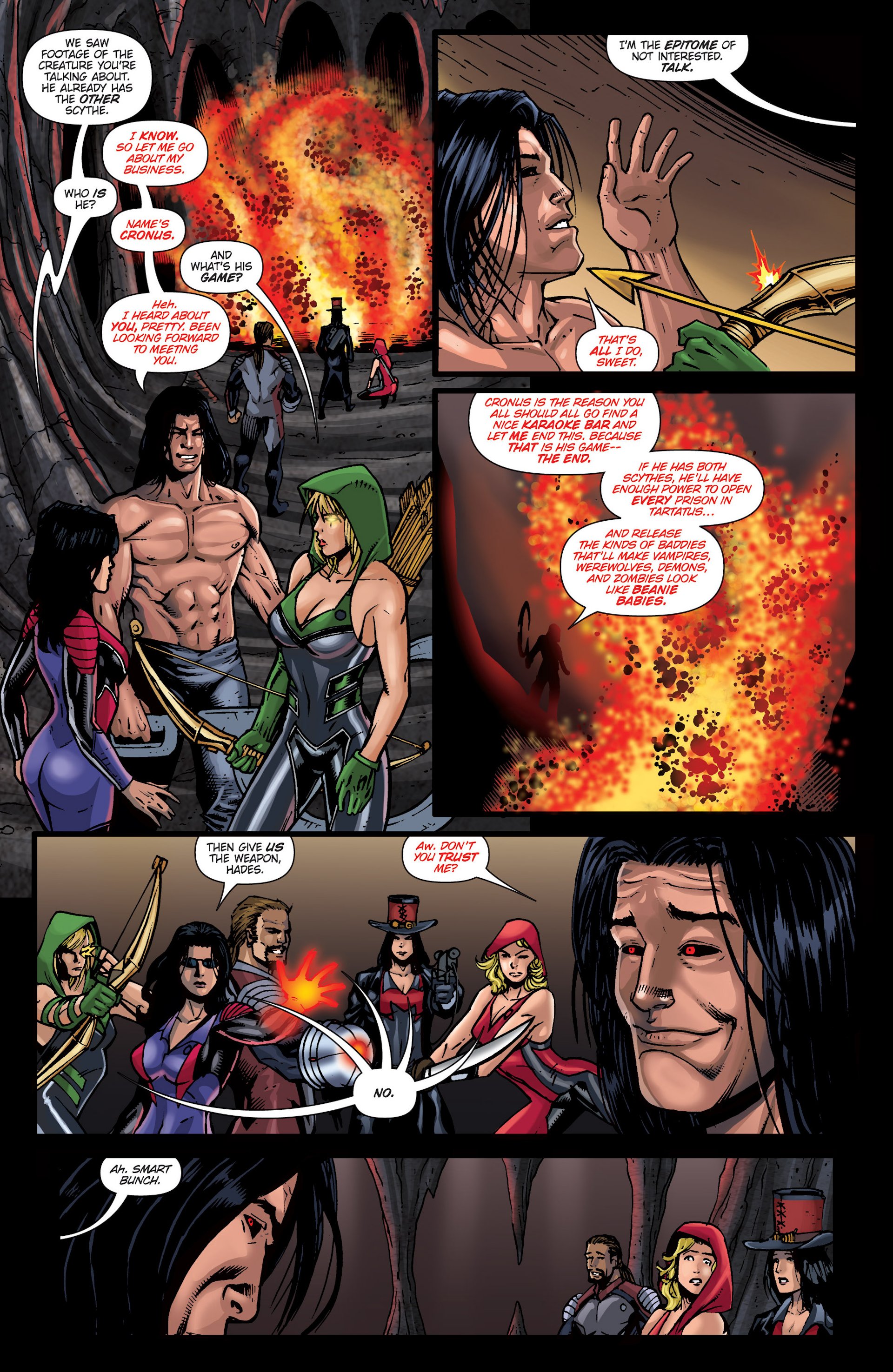 Read online Grimm Fairy Tales presents Realm Knights comic -  Issue #2 - 14