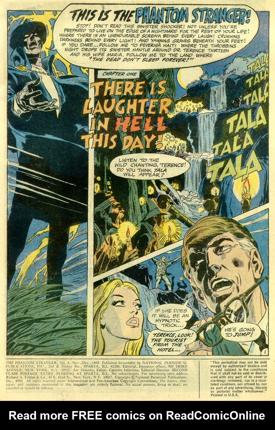 Read online The Phantom Stranger (1969) comic -  Issue #4 - 4