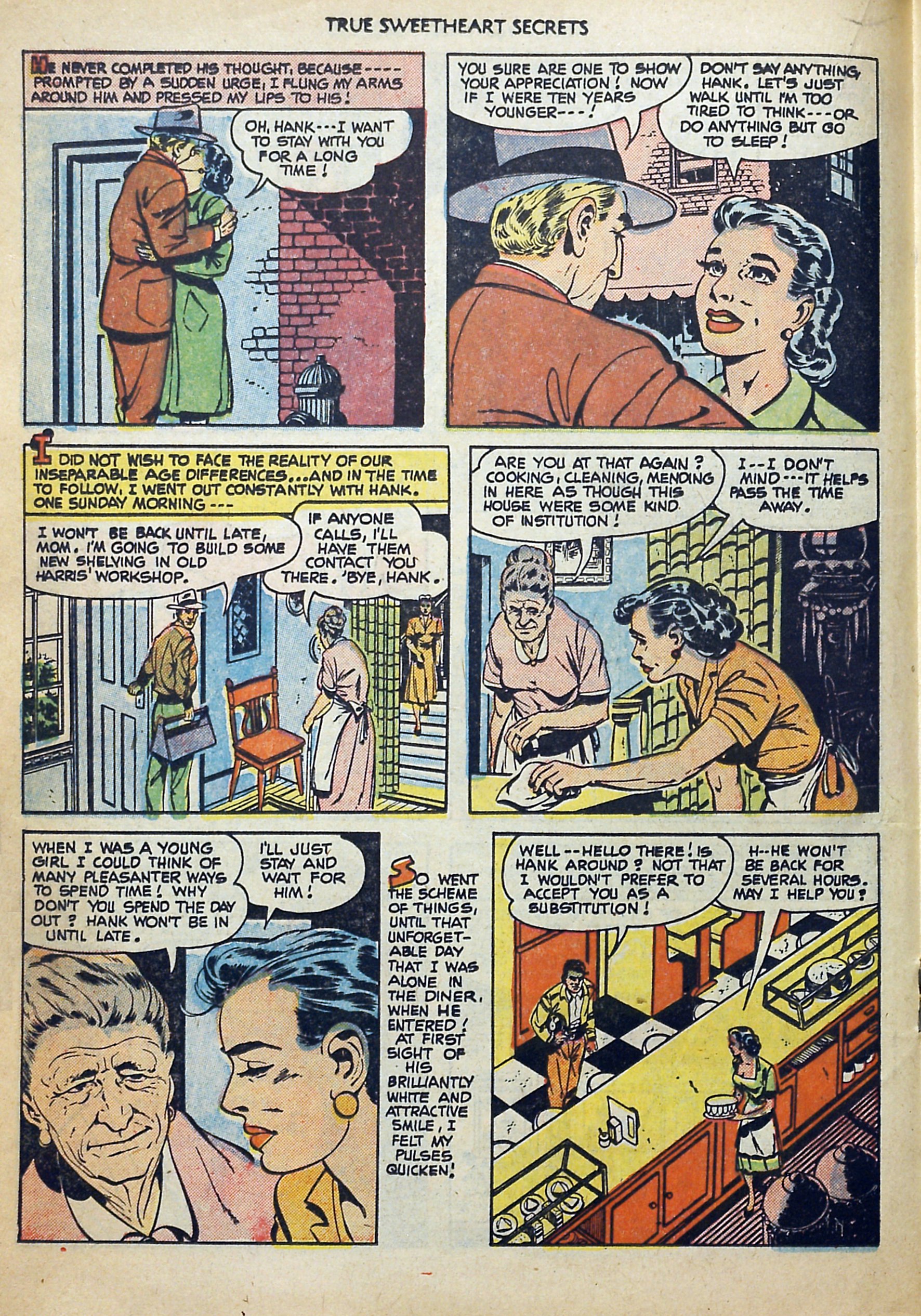 Read online True Sweetheart Secrets comic -  Issue #4 - 18
