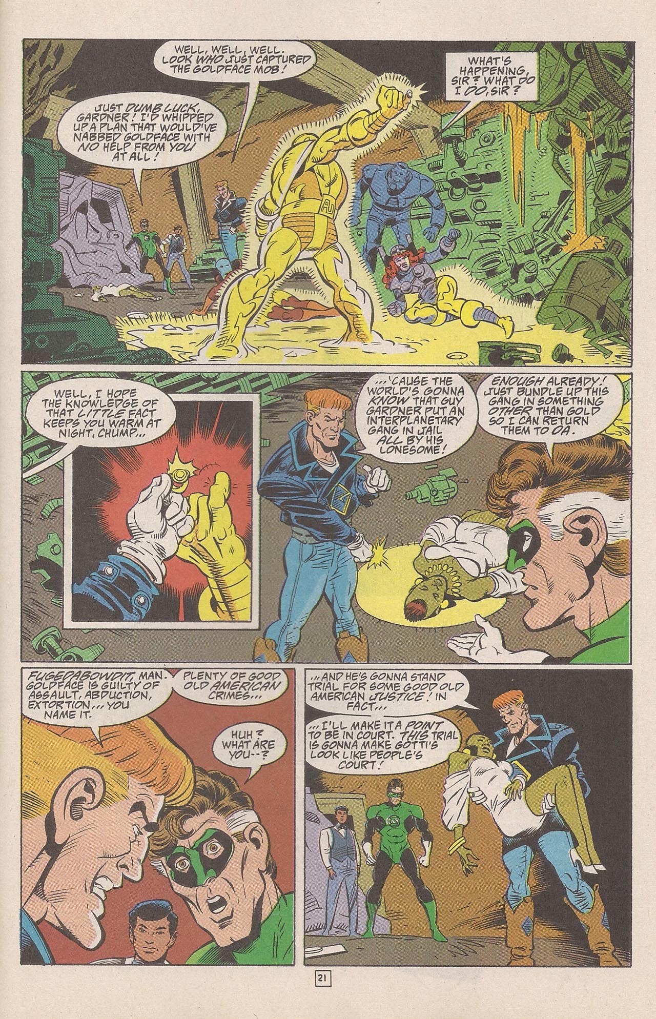 Read online Guy Gardner comic -  Issue #7 - 31