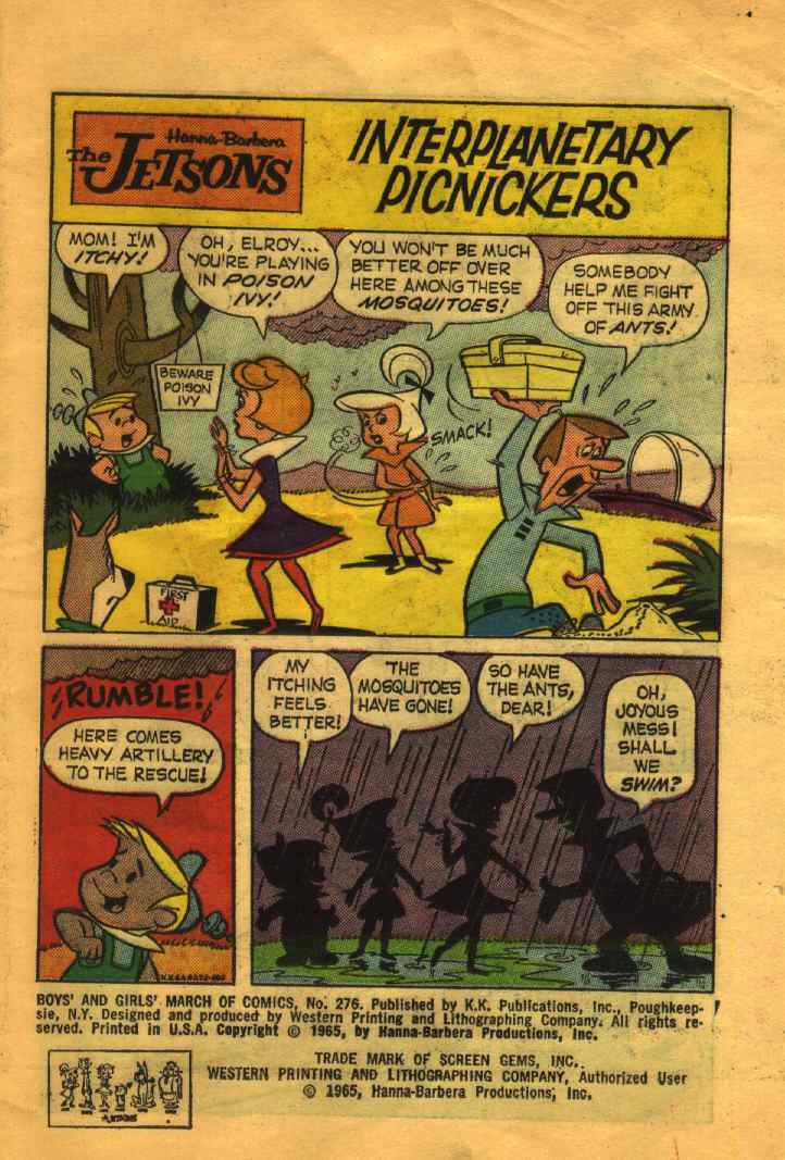 Read online March of Comics comic -  Issue #276 - 2