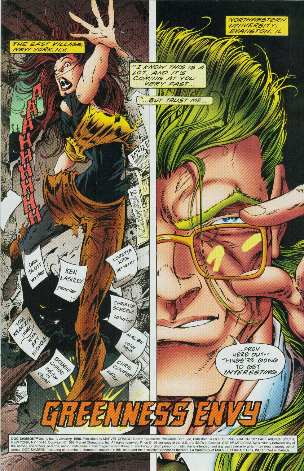 Read online Doc Samson comic -  Issue #1 - 2