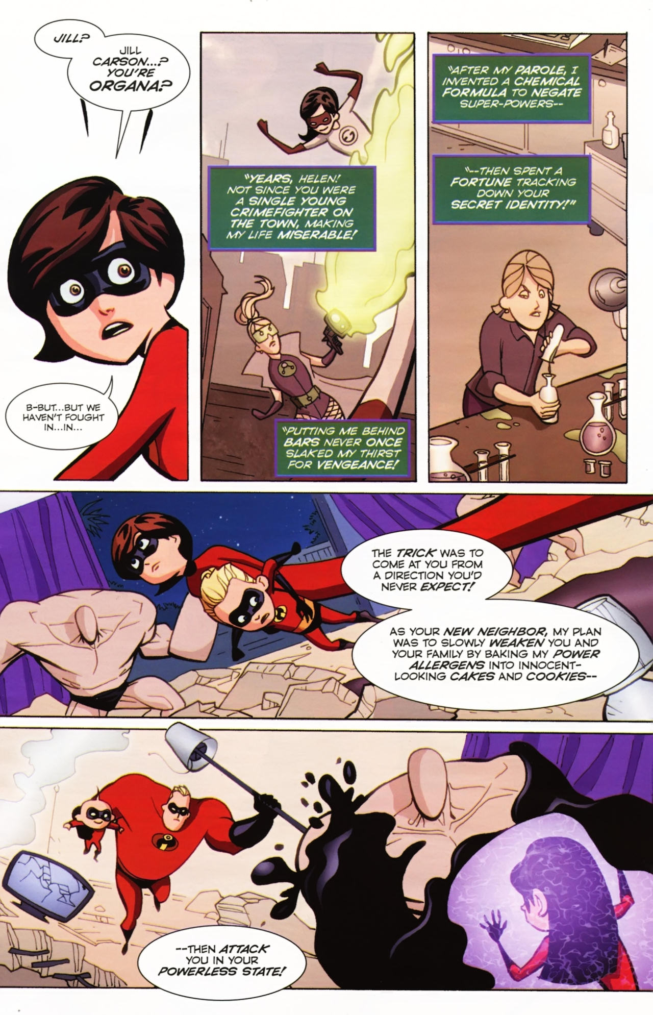 Read online The Incredibles: Family Matters comic -  Issue #4 - 8