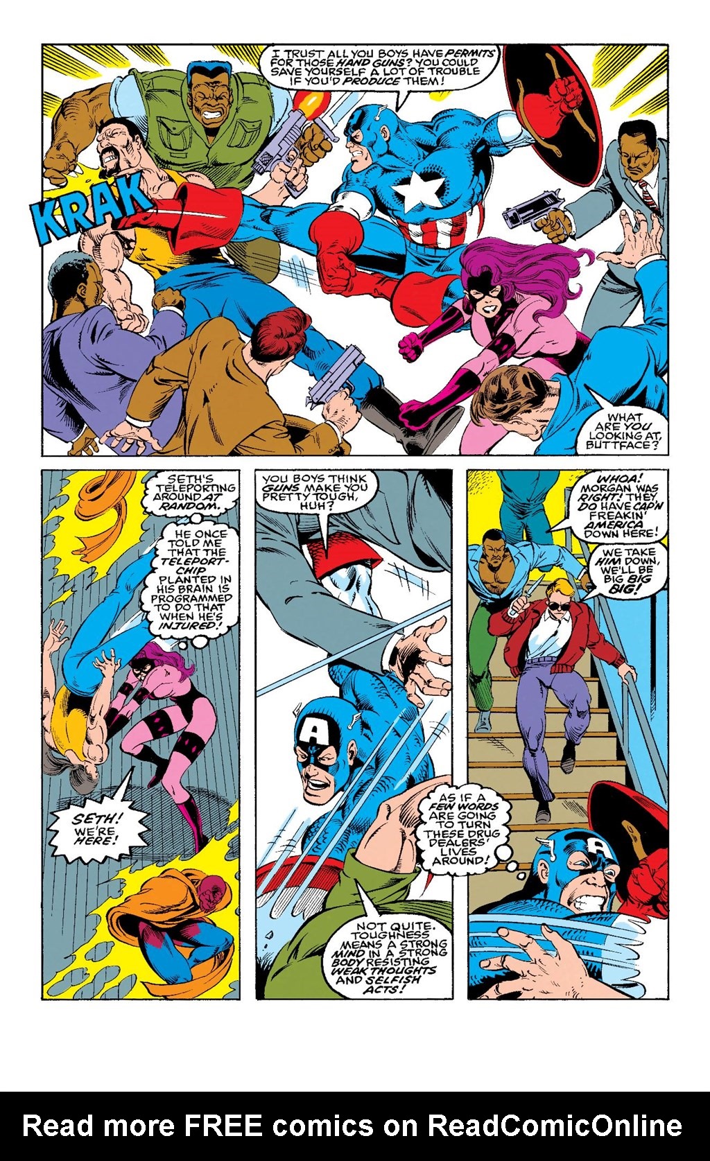 Read online Captain America Epic Collection comic -  Issue # TPB Fighting Chance (Part 3) - 23