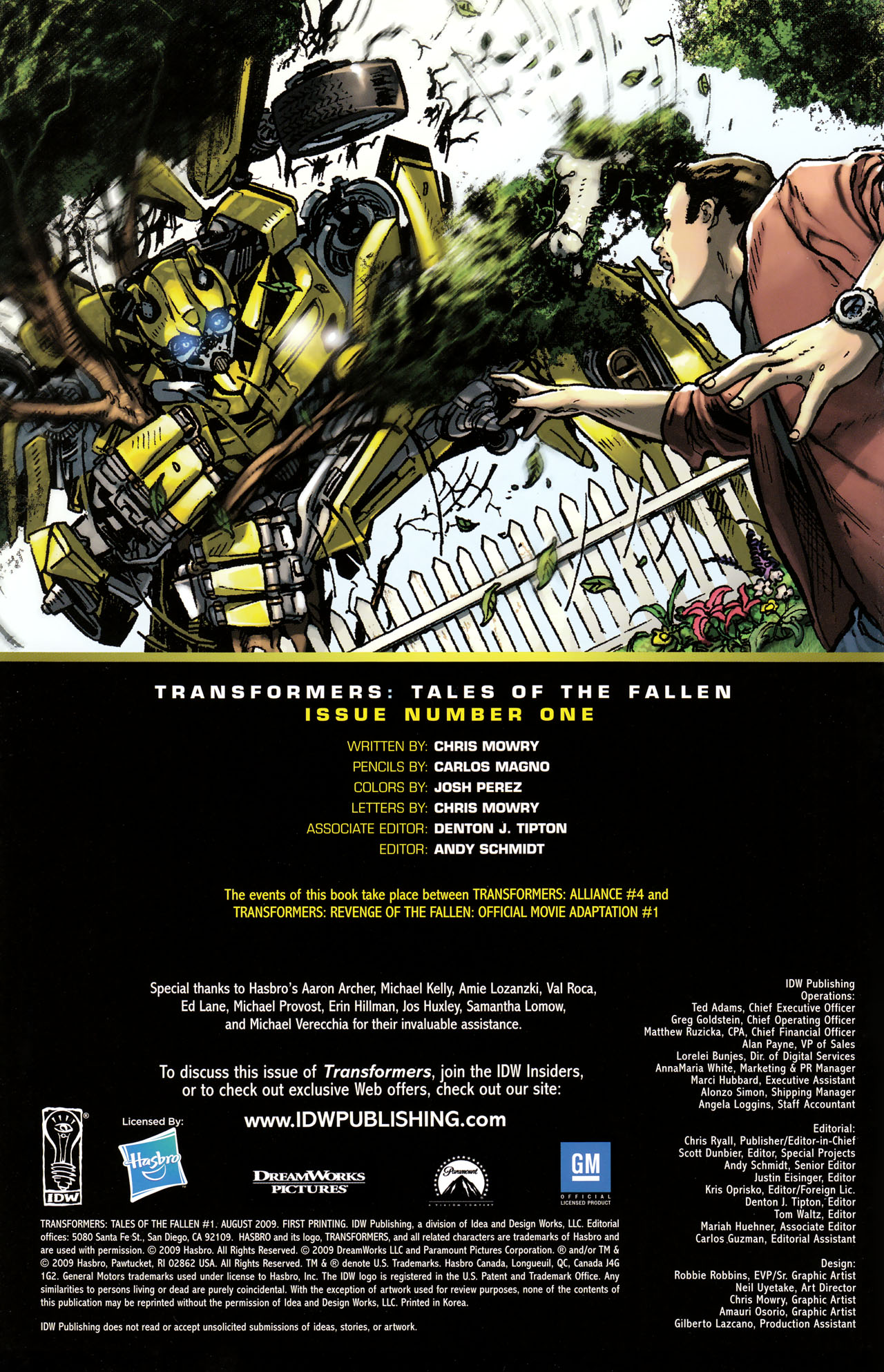 Read online Transformers: Tales of The Fallen comic -  Issue #1 - 2