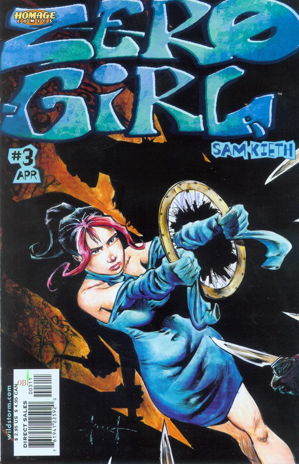 Read online Zero Girl comic -  Issue #3 - 1