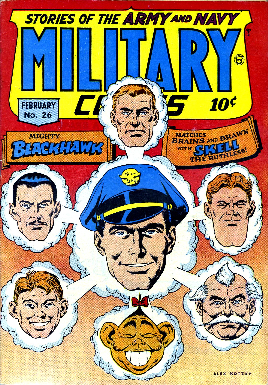 Read online Military Comics comic -  Issue #26 - 1