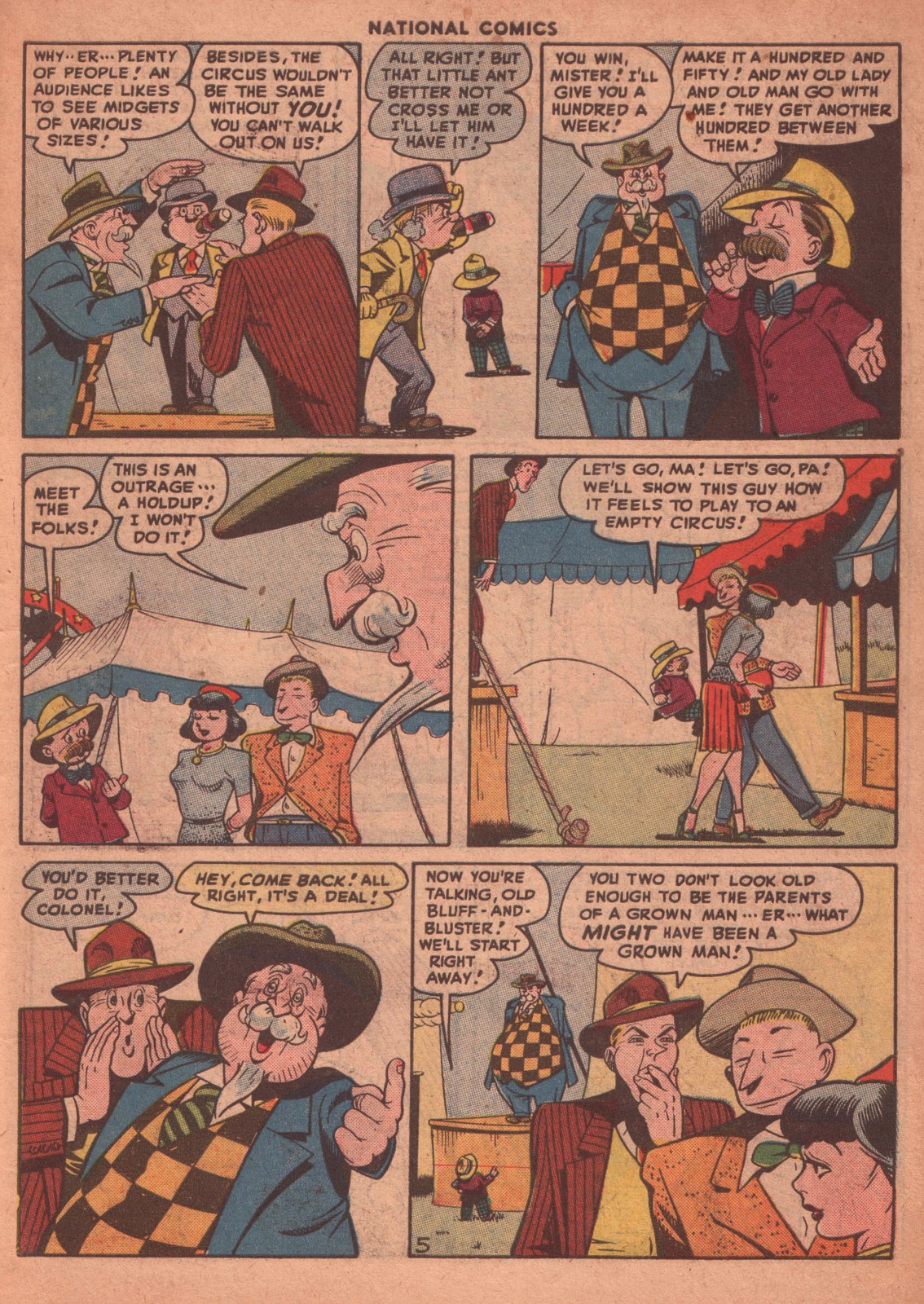 Read online National Comics comic -  Issue #61 - 7