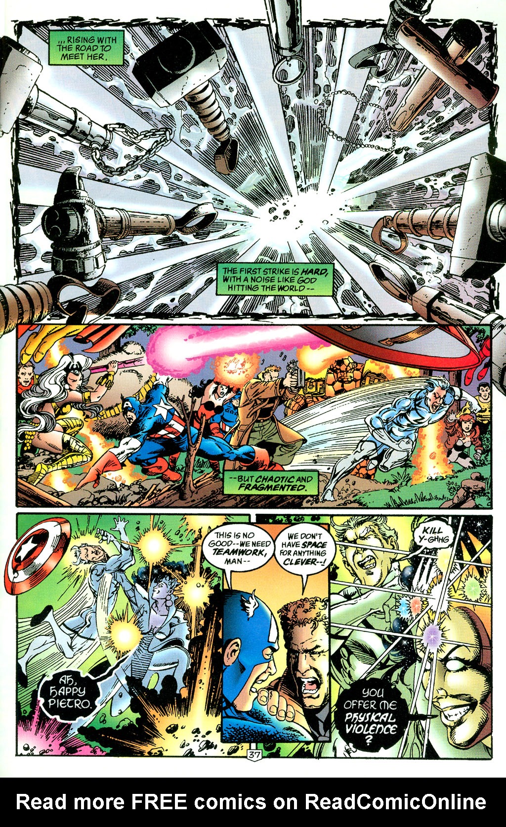 Read online UltraForce/Avengers comic -  Issue # Full - 37