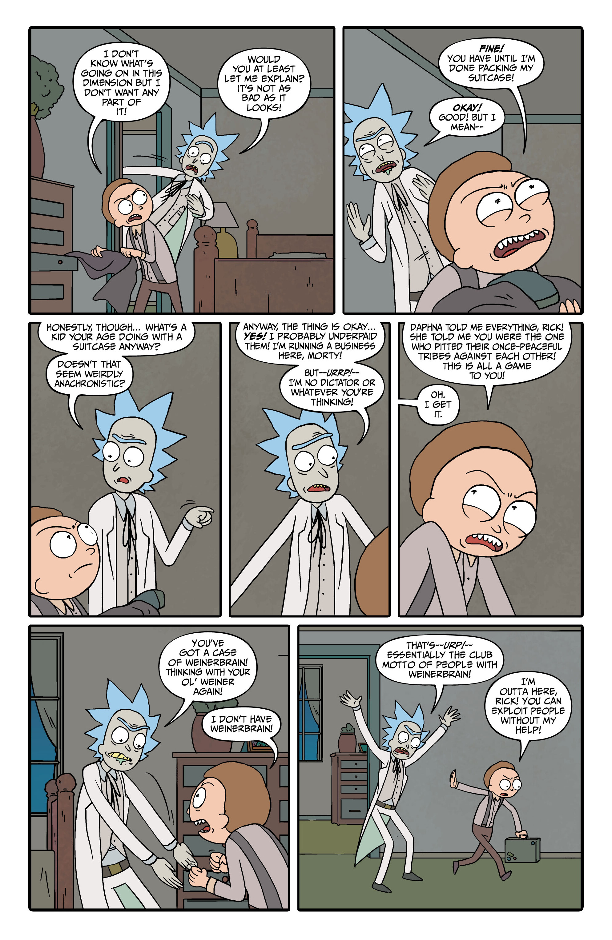 Read online Rick and Morty: Annihilation Tour comic -  Issue # TPB - 46