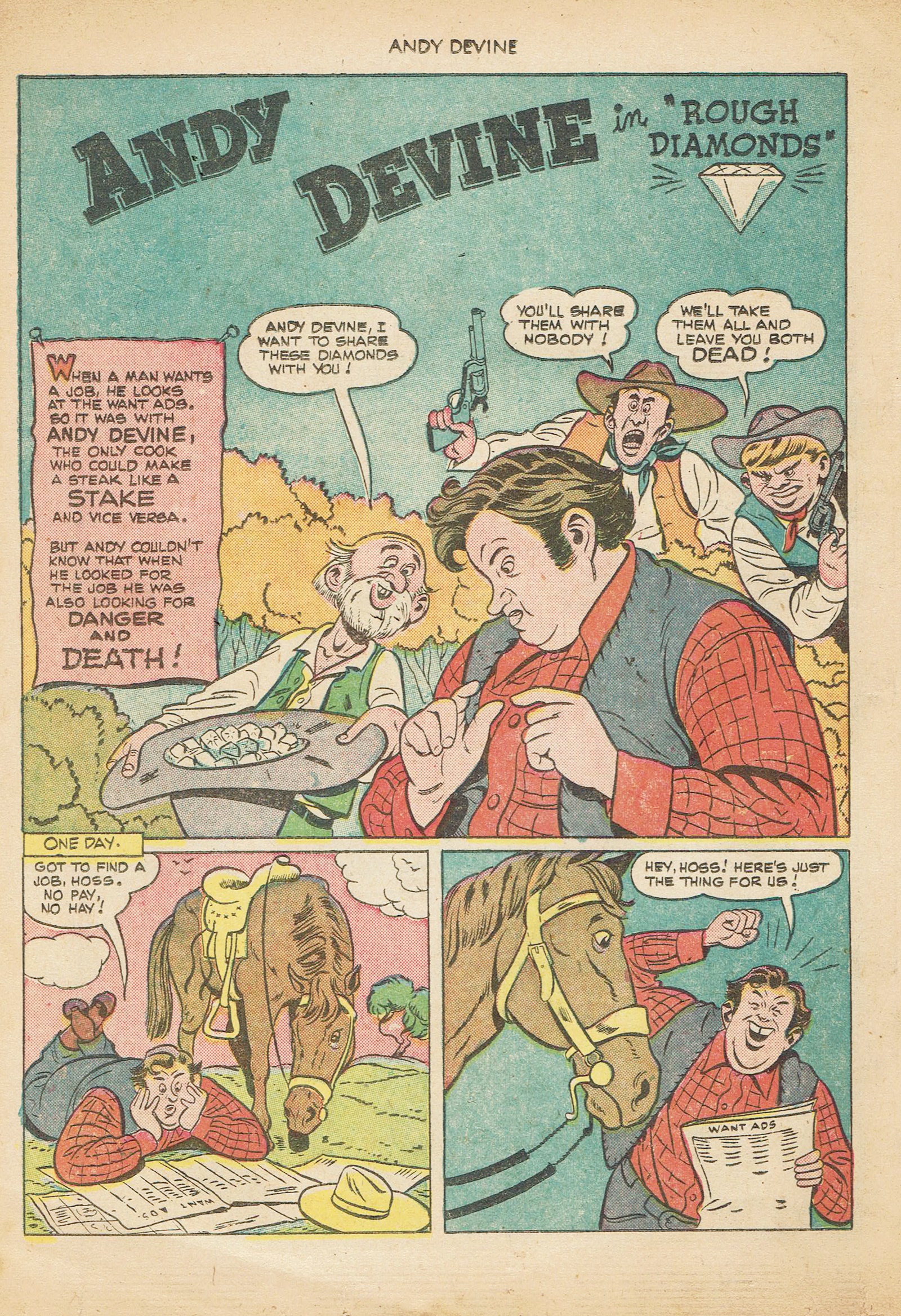 Read online Andy Devine Western comic -  Issue #2 - 18