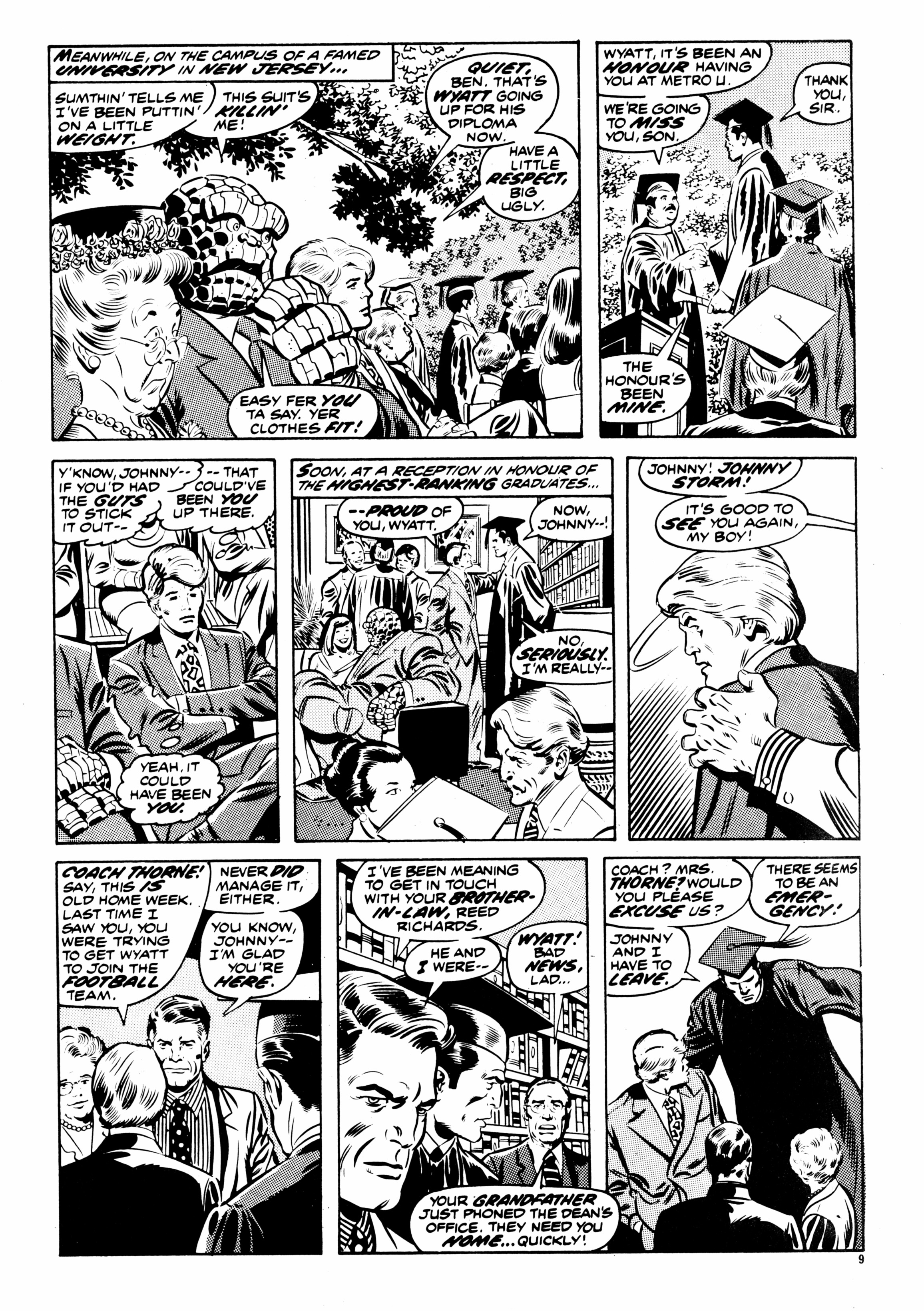 Read online Fantastic Four (1982) comic -  Issue #6 - 9