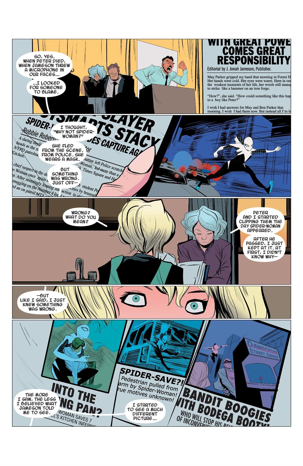 Spider-Gwen: Ghost-Spider - Edge of Spider-Verse (Modern Era Epic Collection) chapter 2 page 219