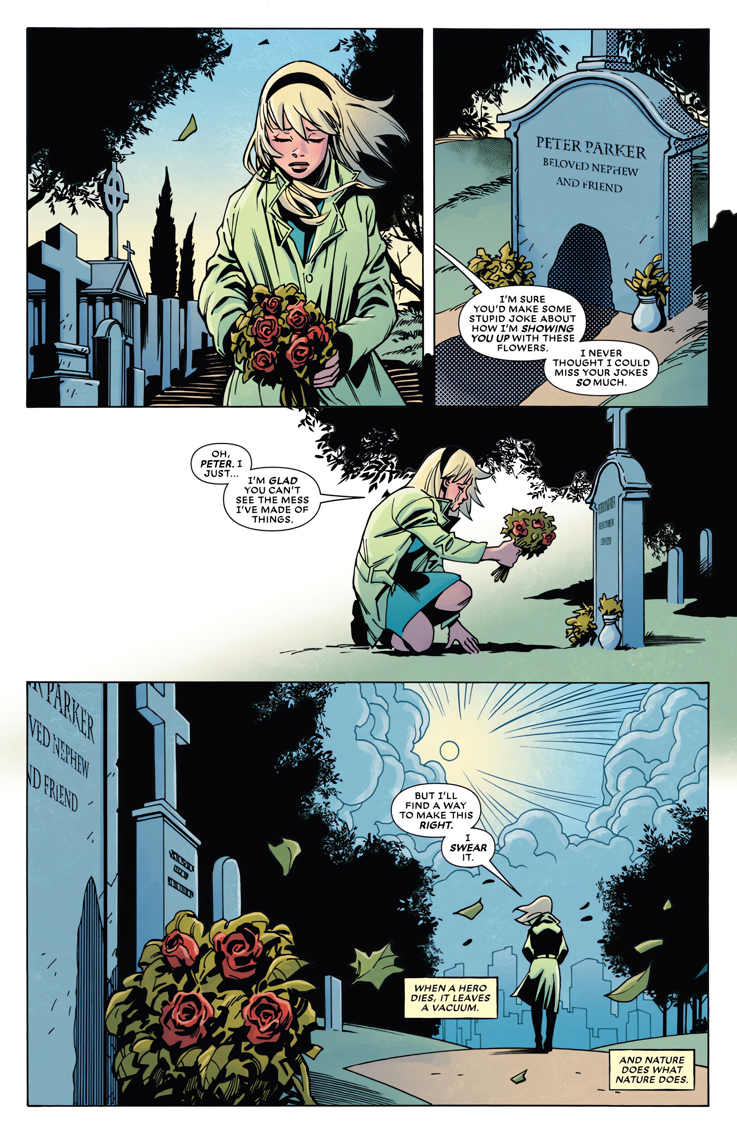 Read online What If...? Dark: Spider-Gwen comic -  Issue #1 - 35