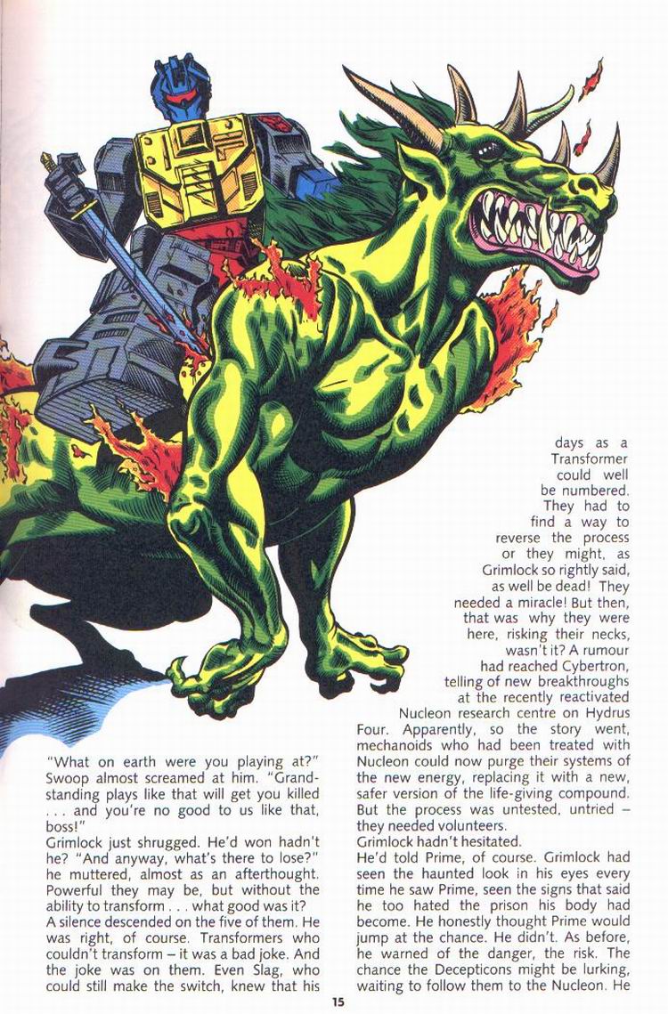 Read online The Transformers Annual comic -  Issue #1991 - 7