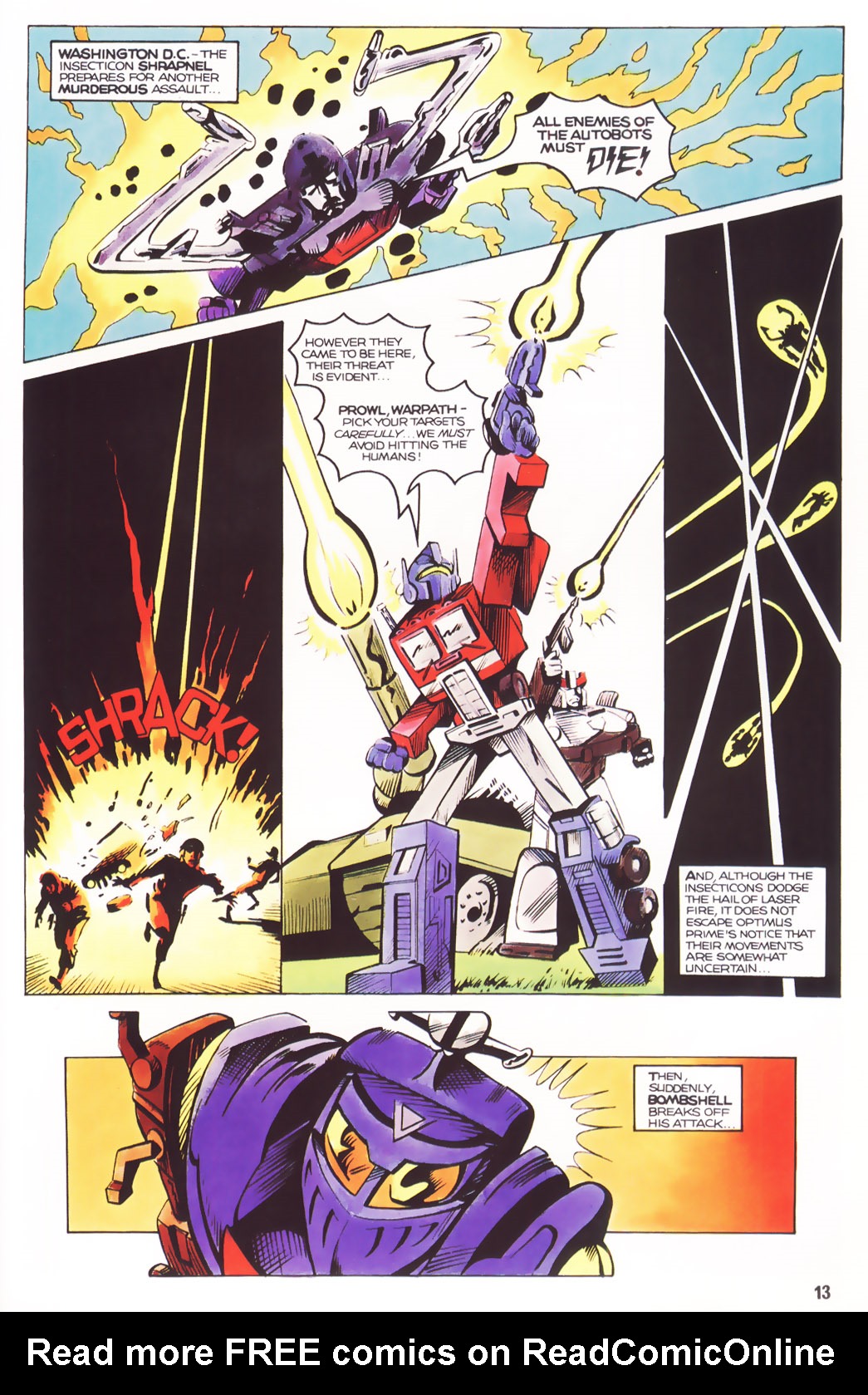 Read online The Transformers Annual comic -  Issue #1985 - 12