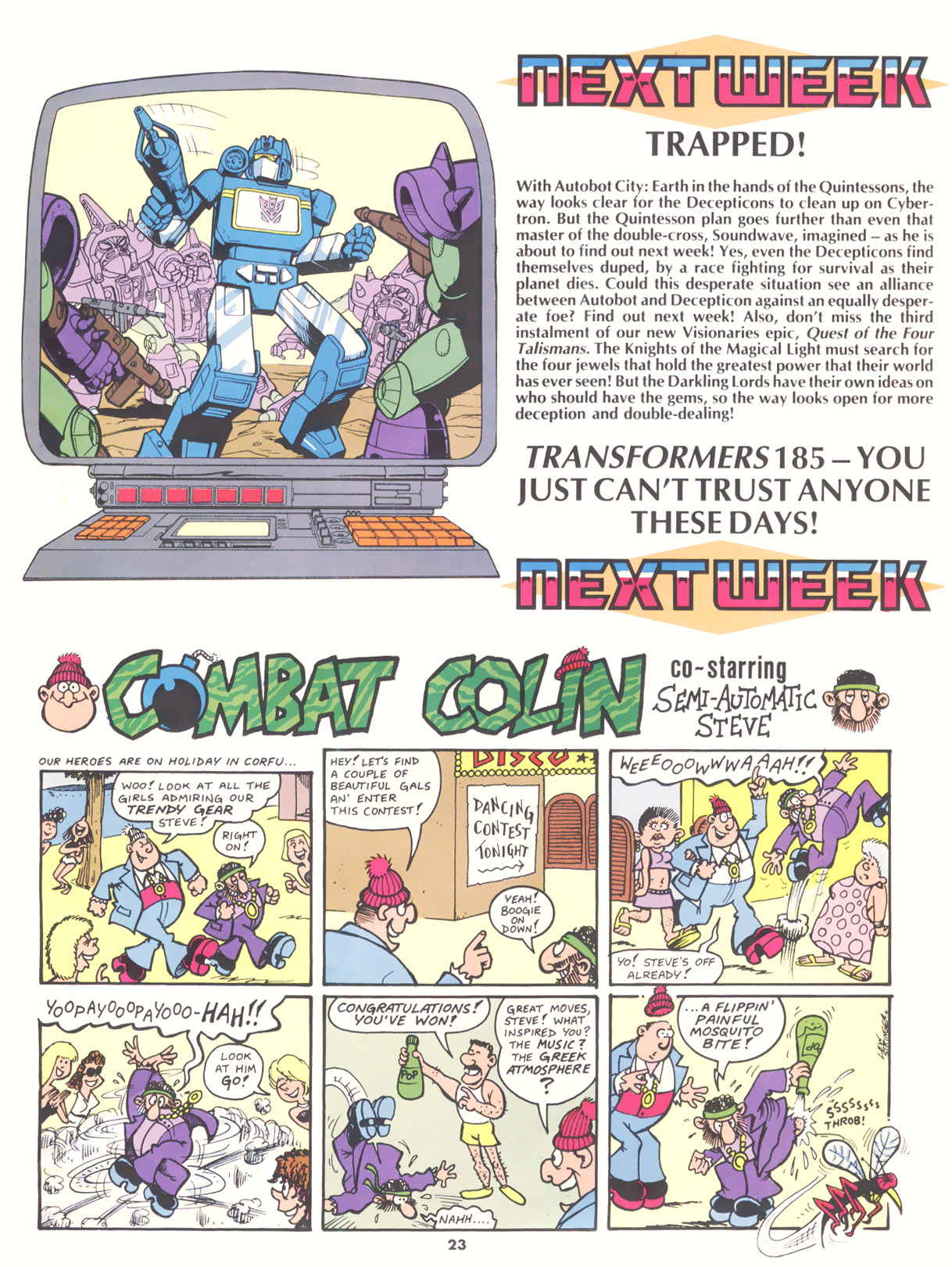 Read online The Transformers (UK) comic -  Issue #184 - 14