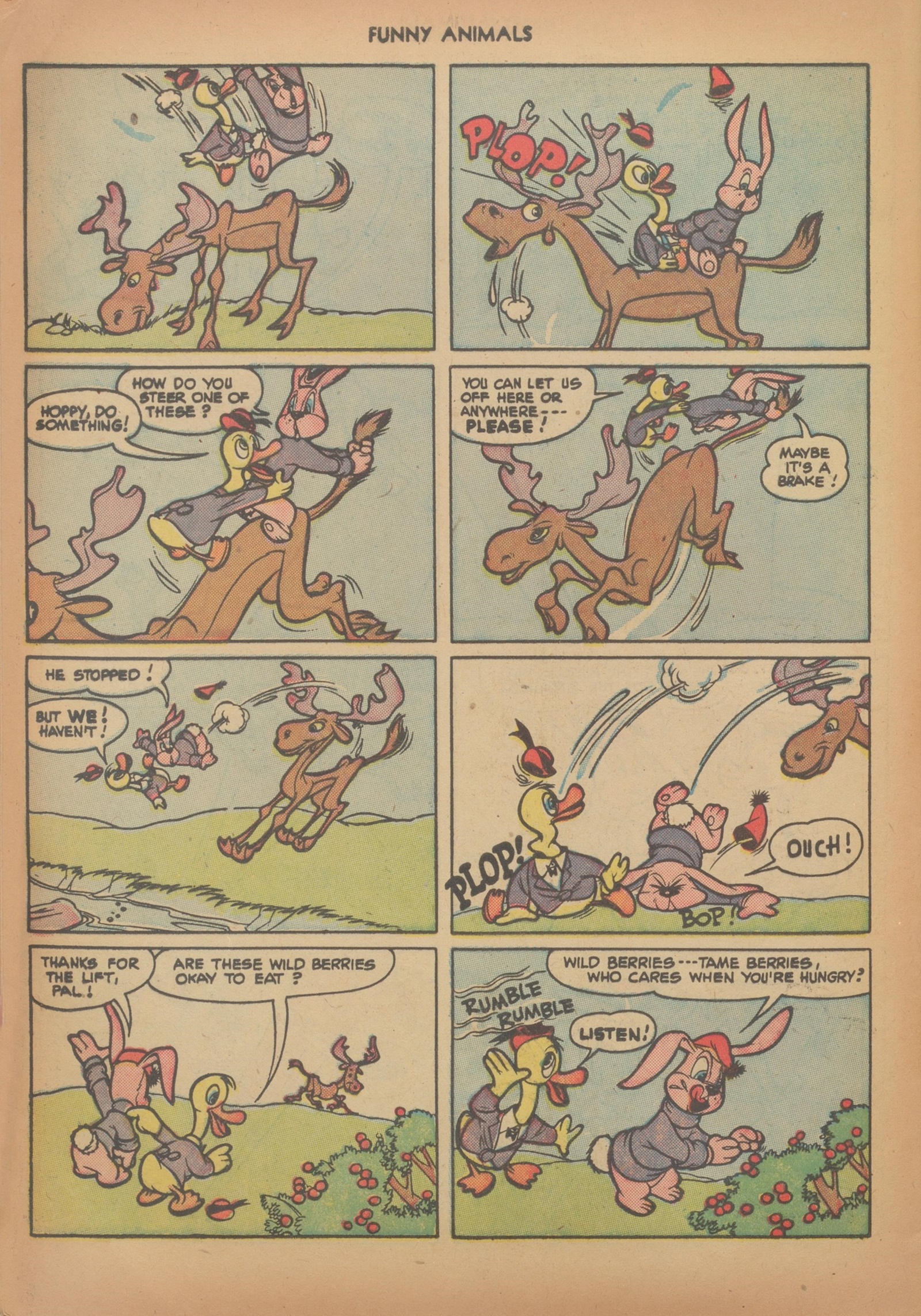 Read online Fawcett's Funny Animals comic -  Issue #71 - 32