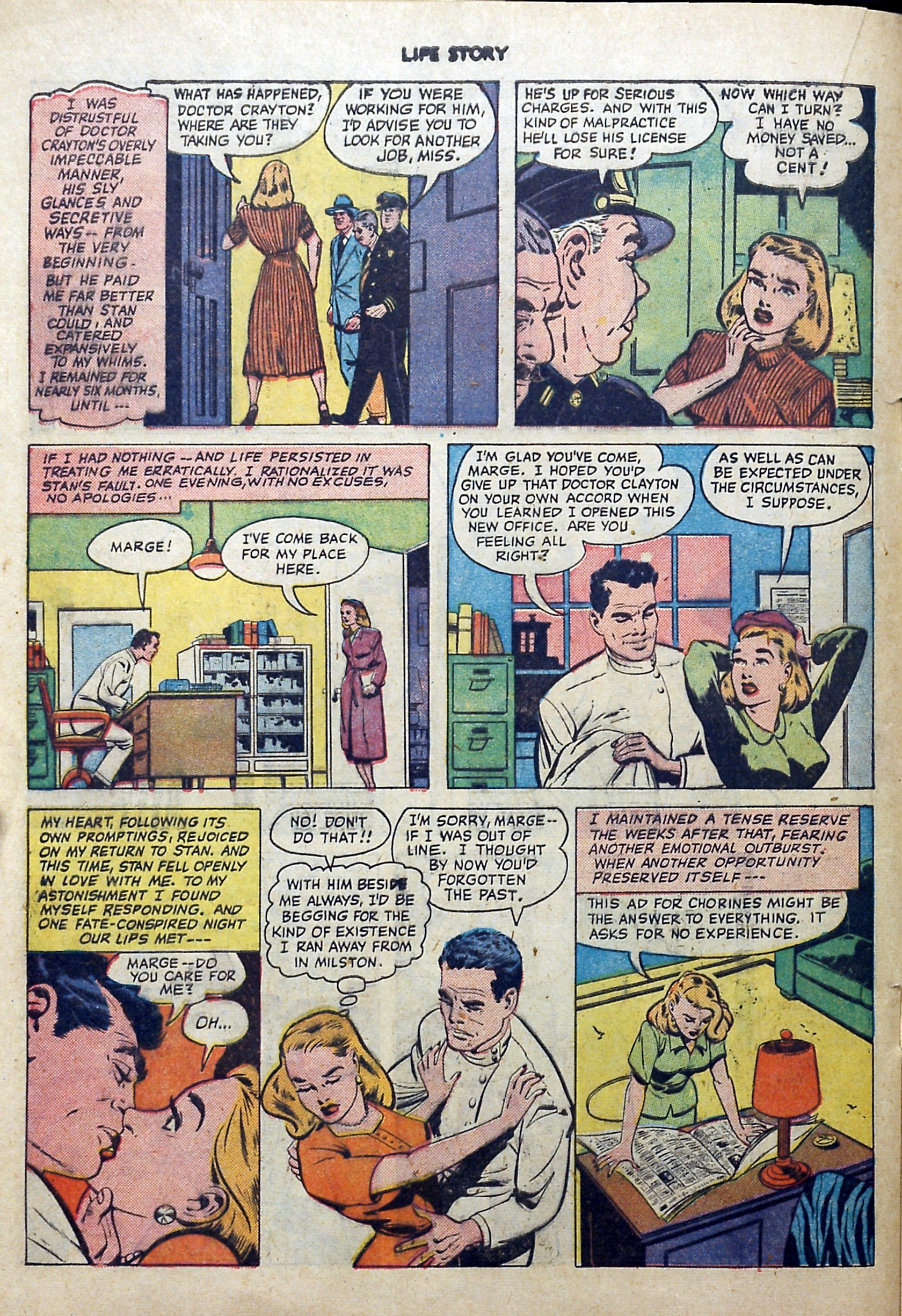 Read online Life Story comic -  Issue #23 - 20
