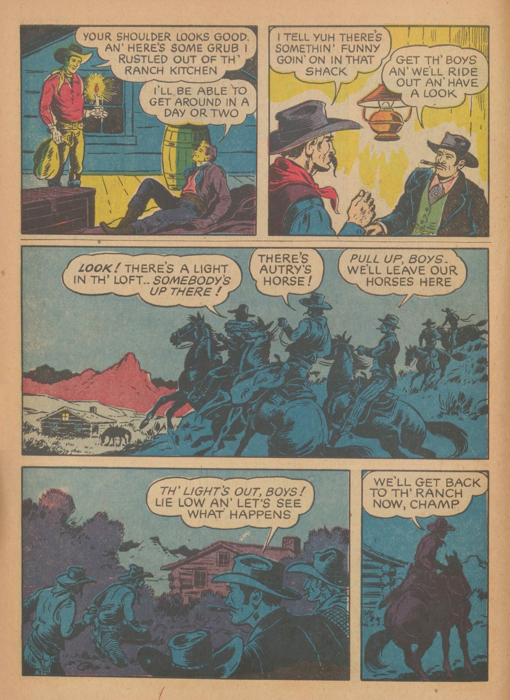 Read online Gene Autry Comics comic -  Issue #4 - 18
