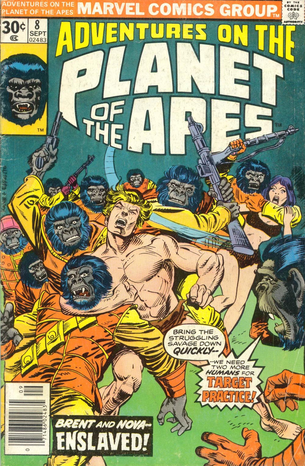 Read online Adventures on the Planet of the Apes comic -  Issue #8 - 1