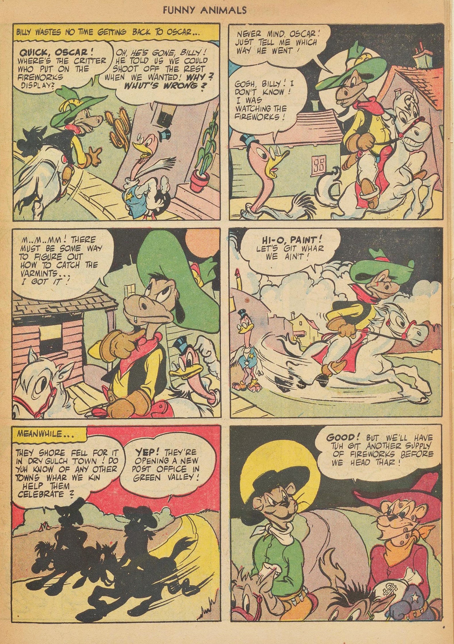 Read online Fawcett's Funny Animals comic -  Issue #49 - 7
