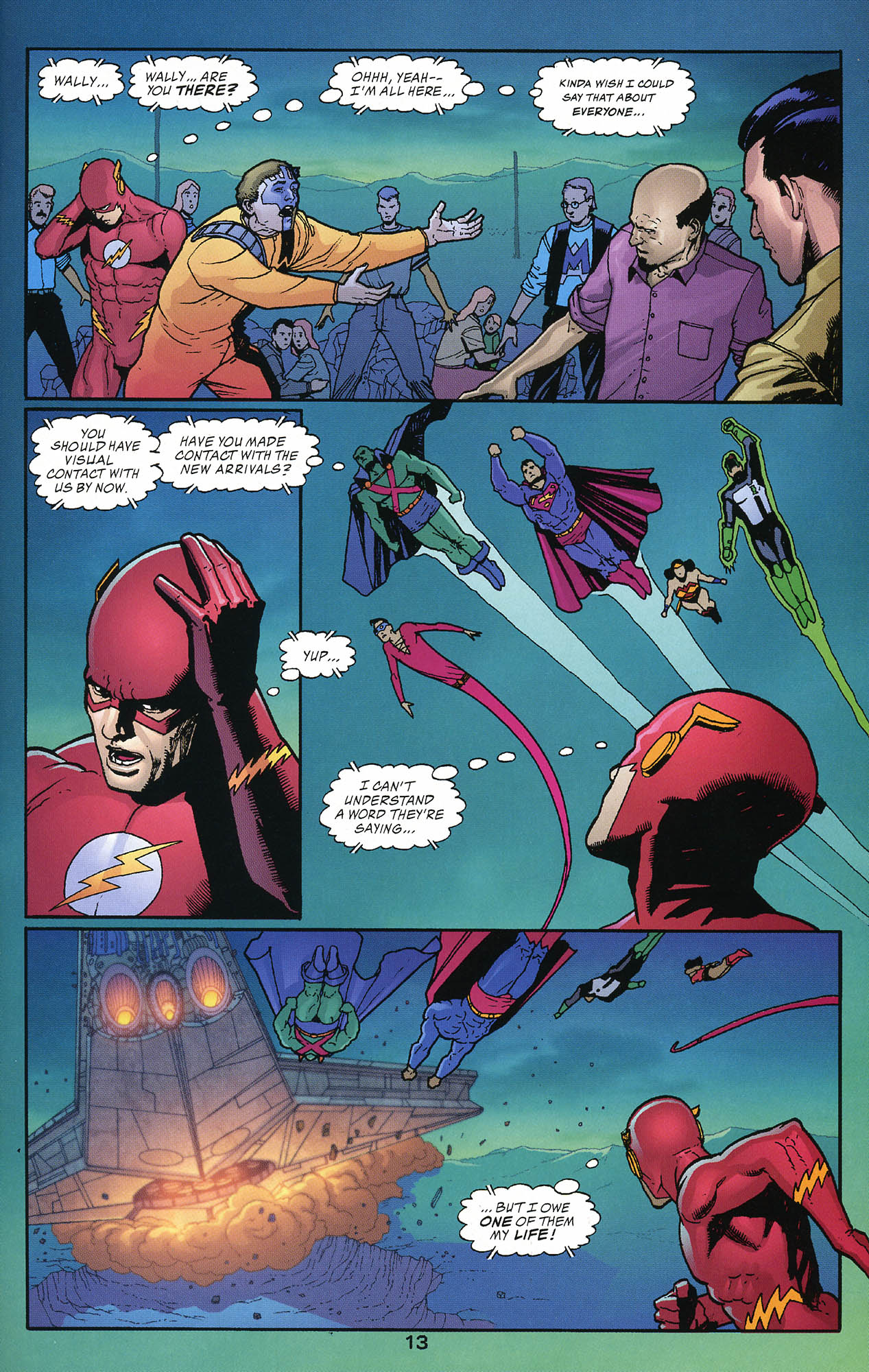 Read online JLA/Haven: Arrival comic -  Issue # Full - 13