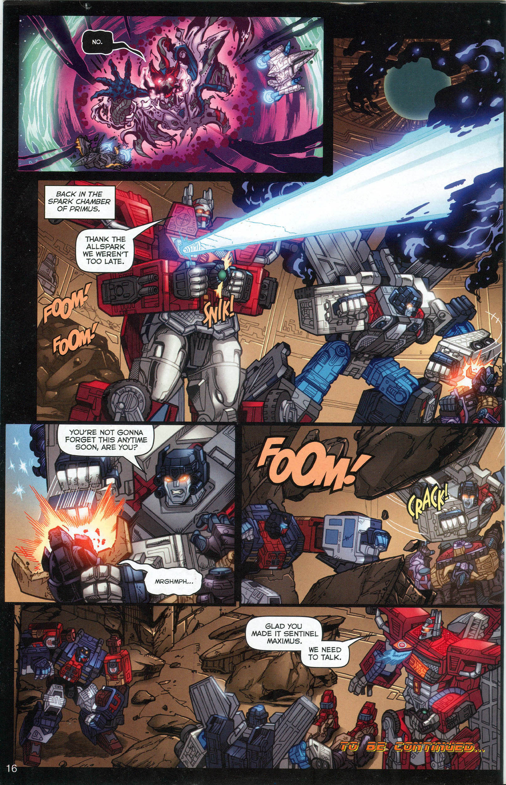Read online Transformers: Collectors' Club comic -  Issue #7 - 16