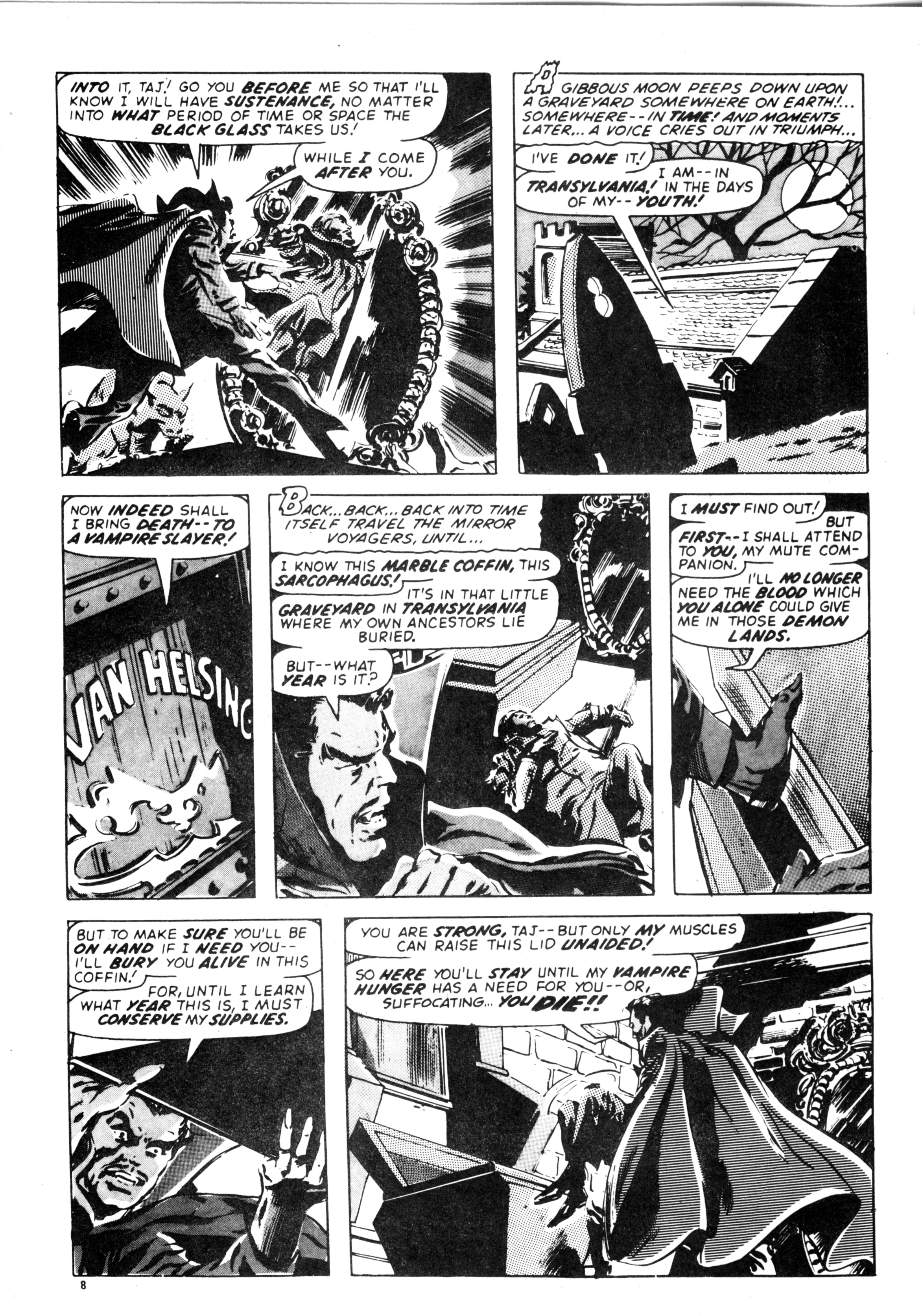 Read online Dracula Lives (1974) comic -  Issue #9 - 8