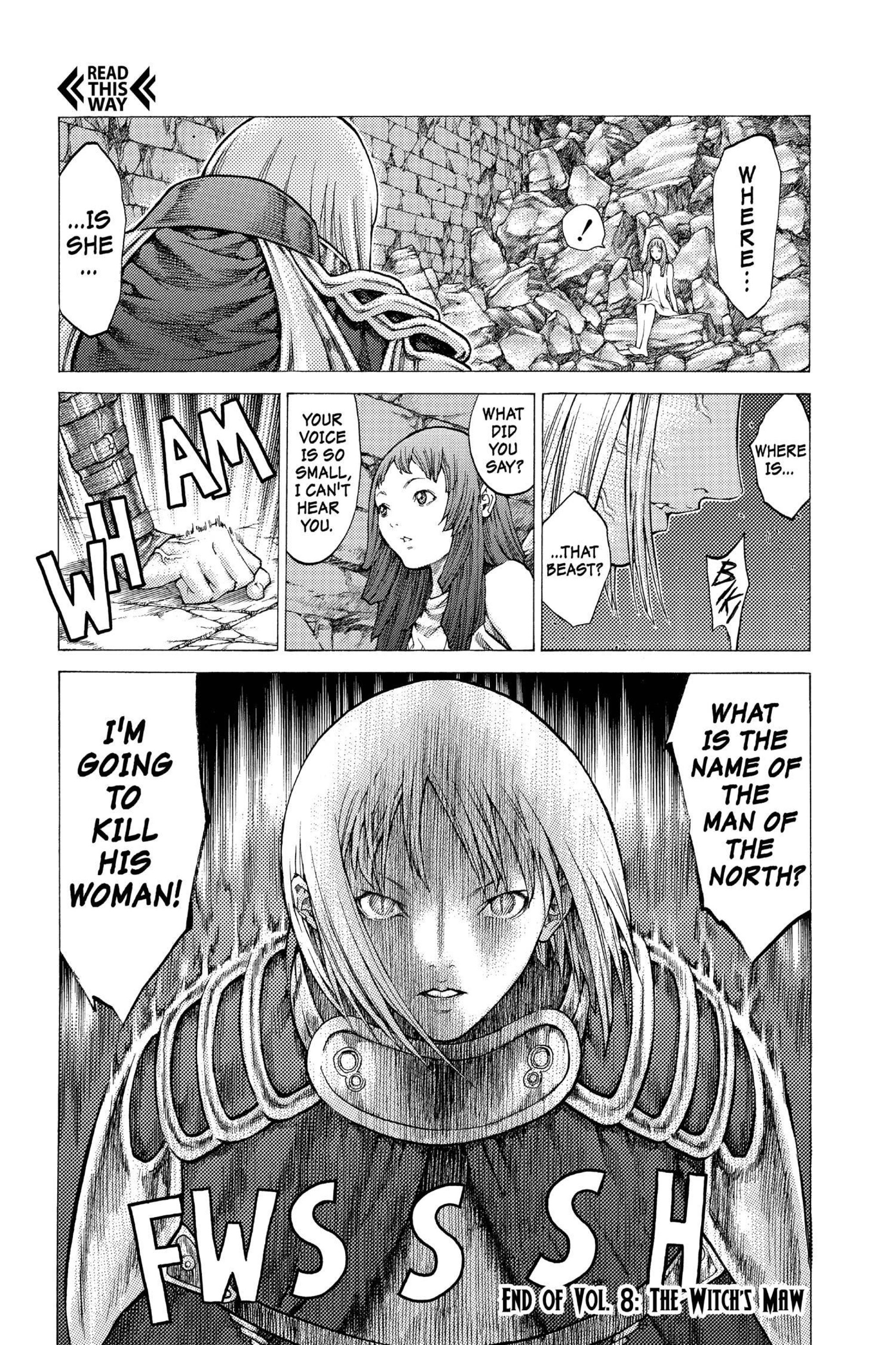Read online Claymore comic -  Issue #8 - 177