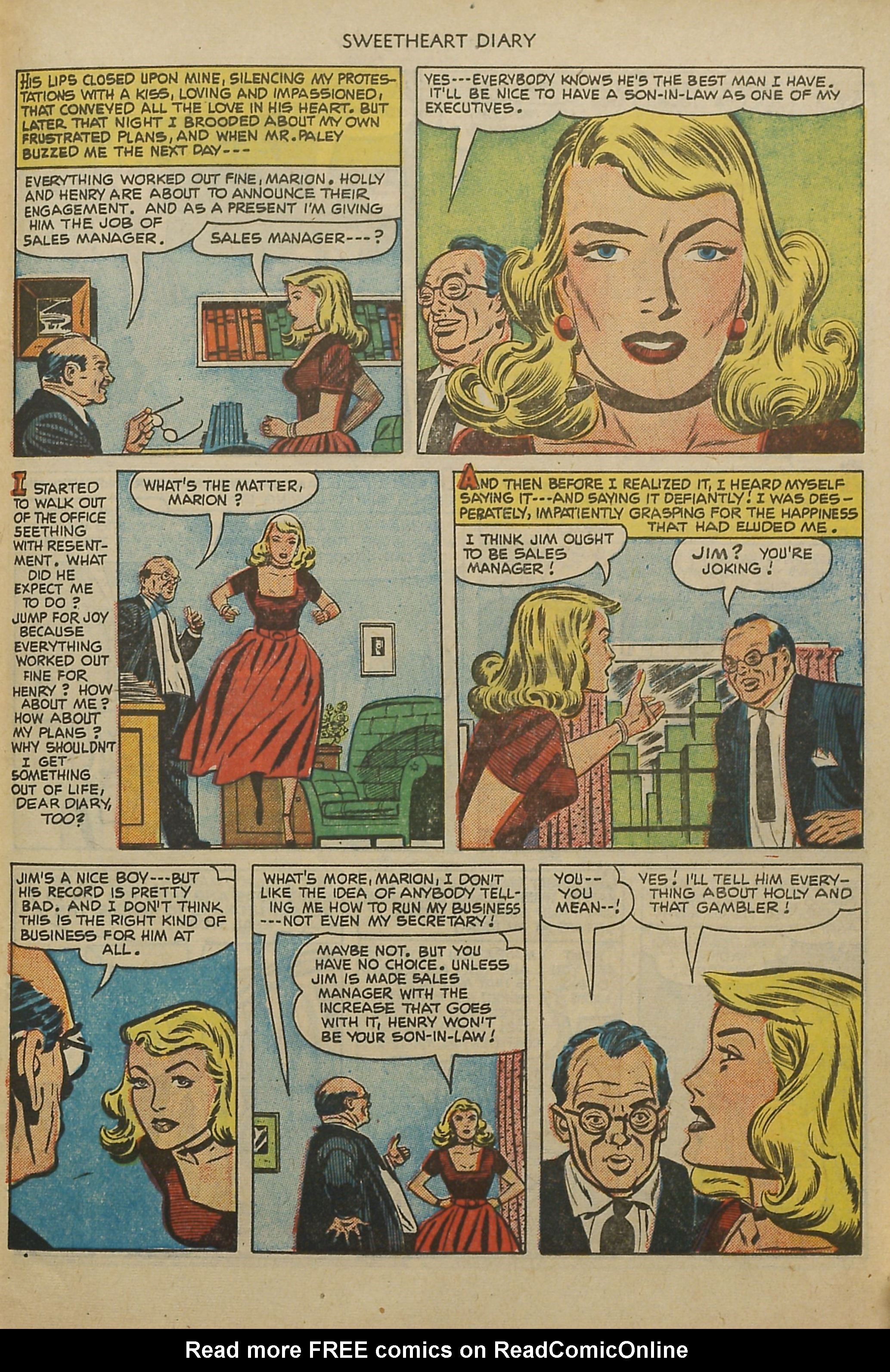 Read online Sweetheart Diary comic -  Issue #7 - 29