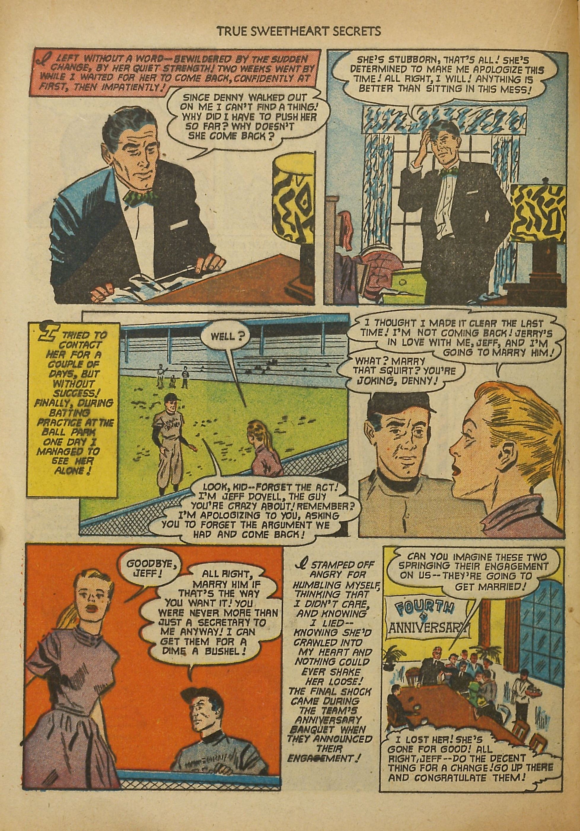 Read online True Sweetheart Secrets comic -  Issue #9 - 20