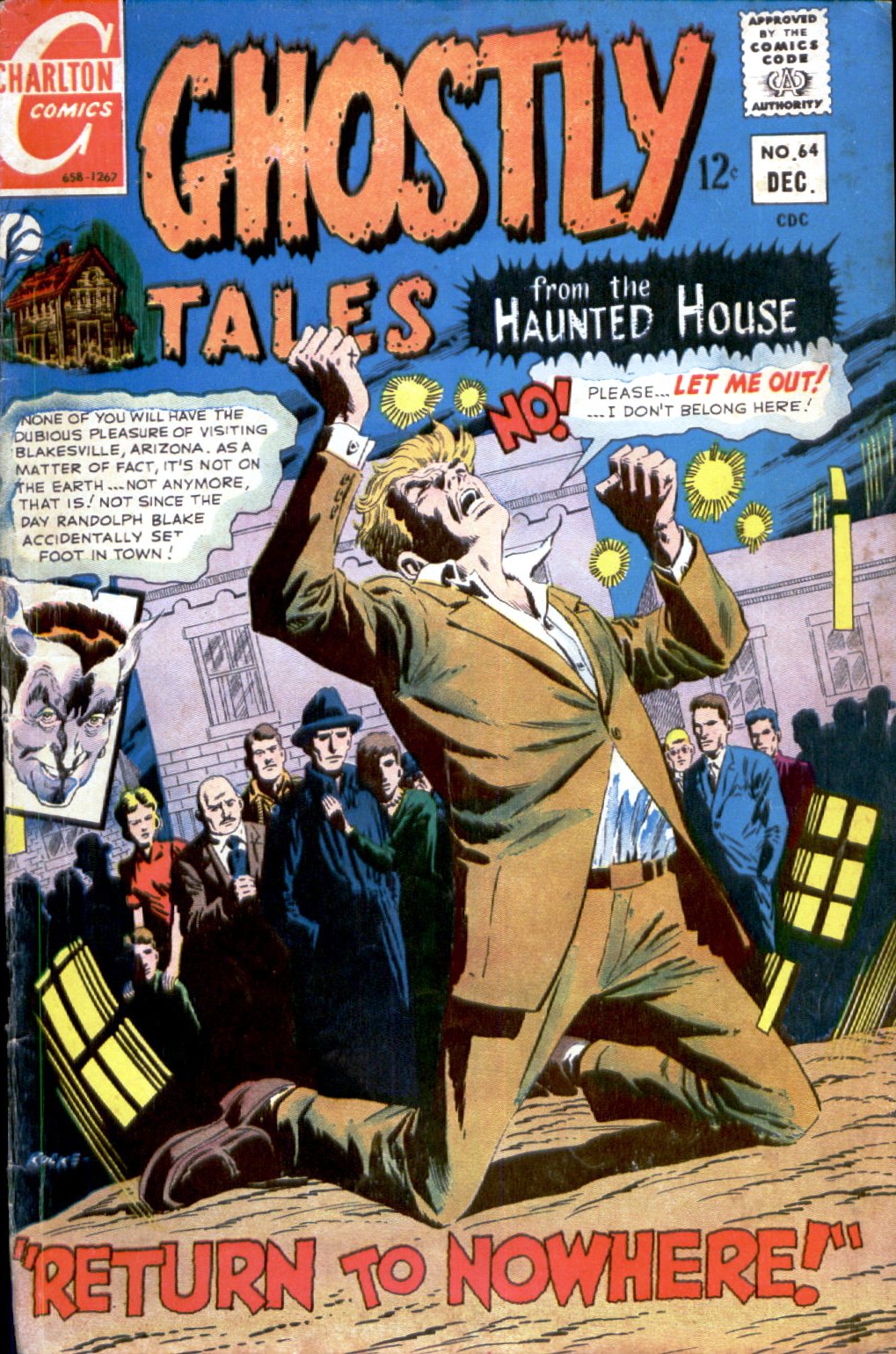 Read online Ghostly Tales comic -  Issue #64 - 1