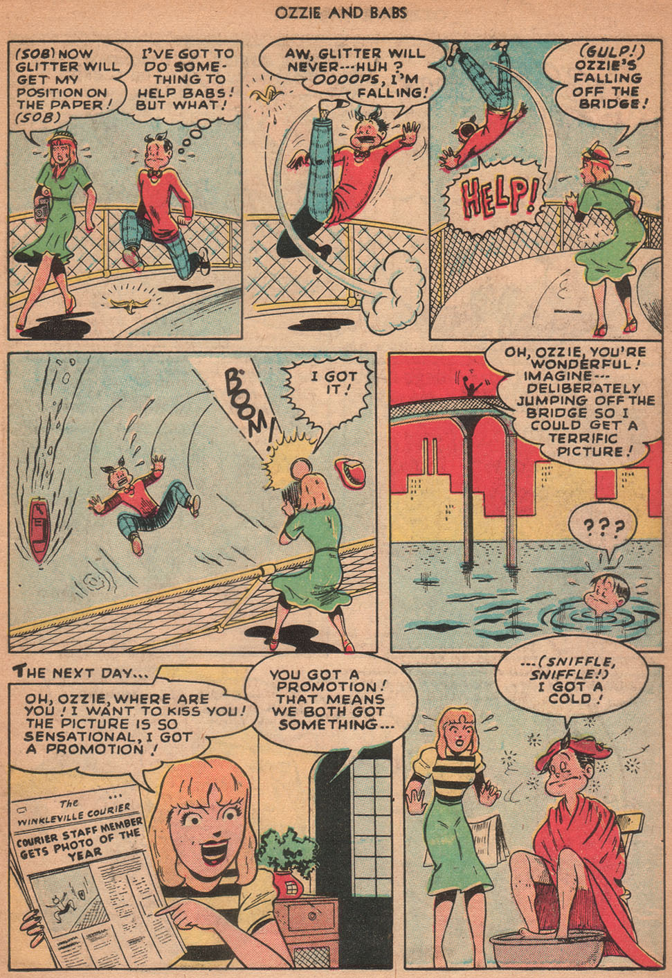 Read online Ozzie And Babs comic -  Issue #8 - 11