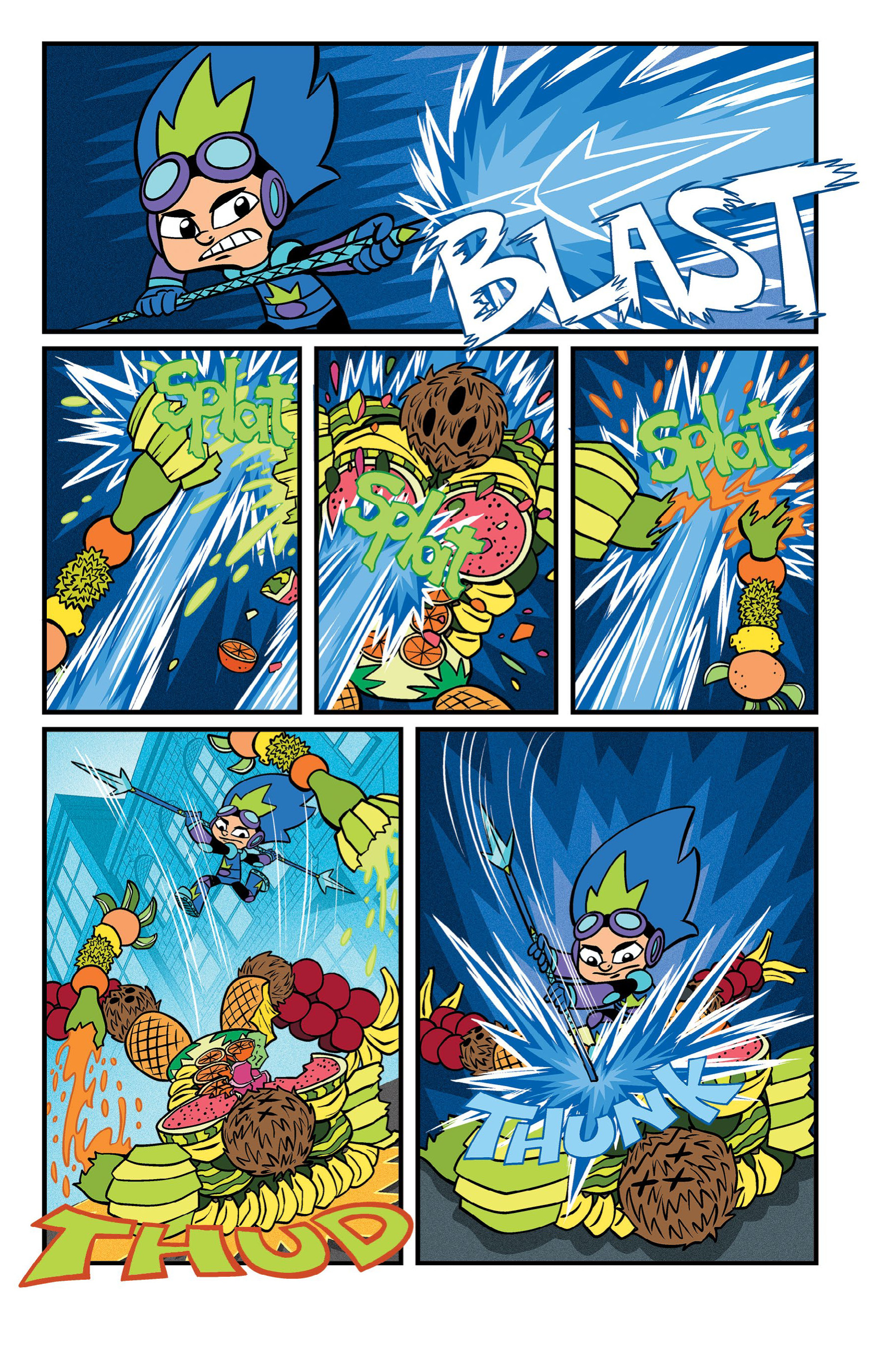 Read online Fruit Ninja: Frenzy Force comic -  Issue # TPB - 57